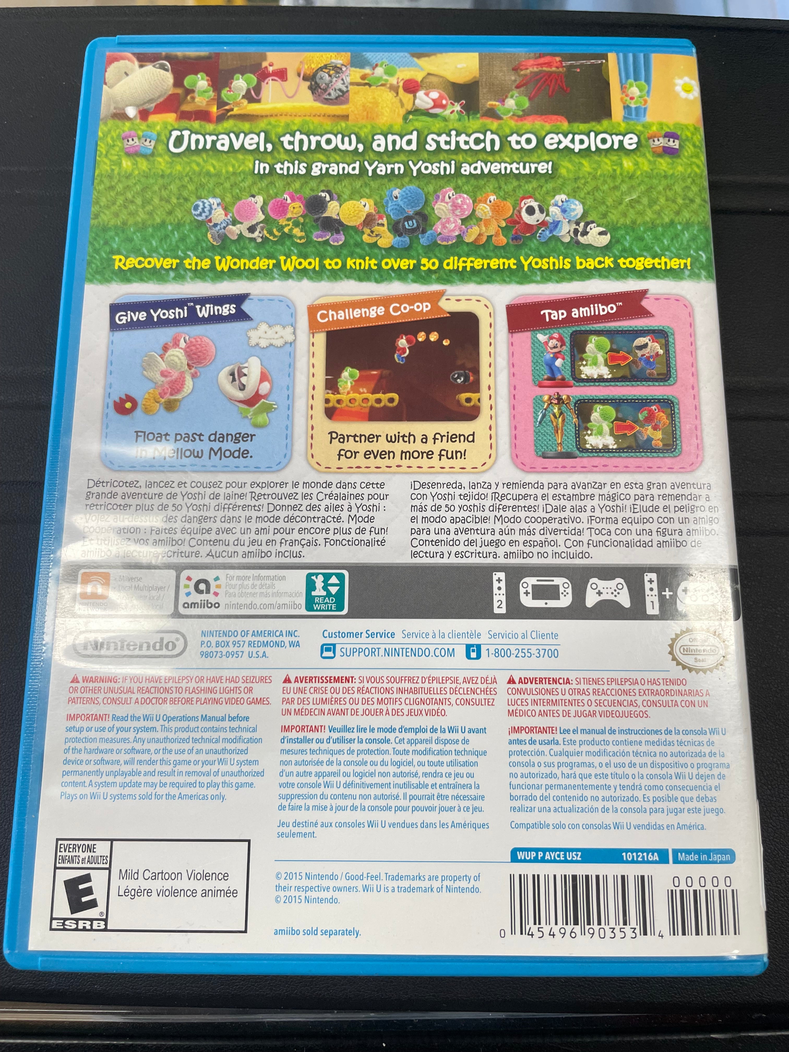 Yoshi's Woolly World