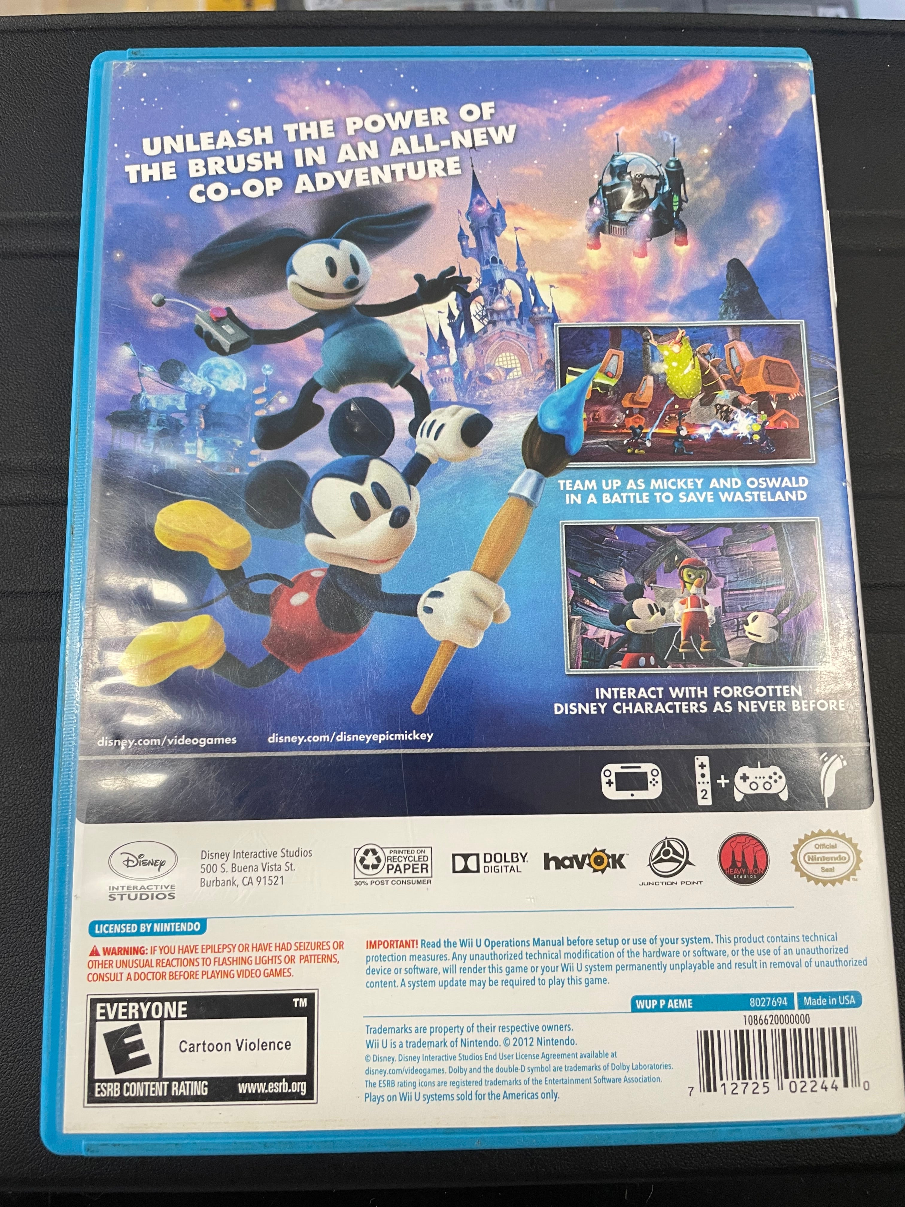 Epic Mickey 2 the power of two