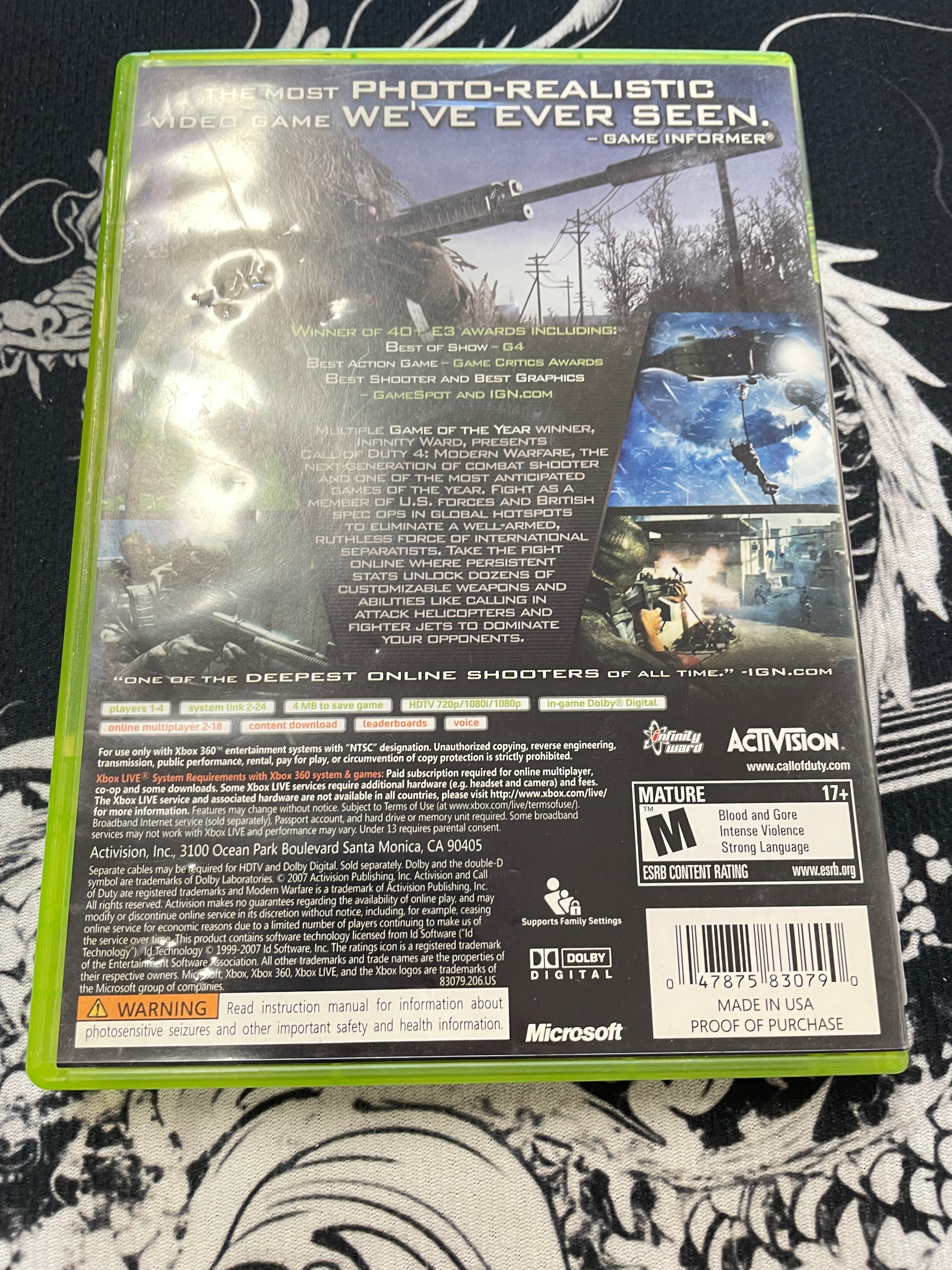 Call Of Duty 4 Modern Warfare