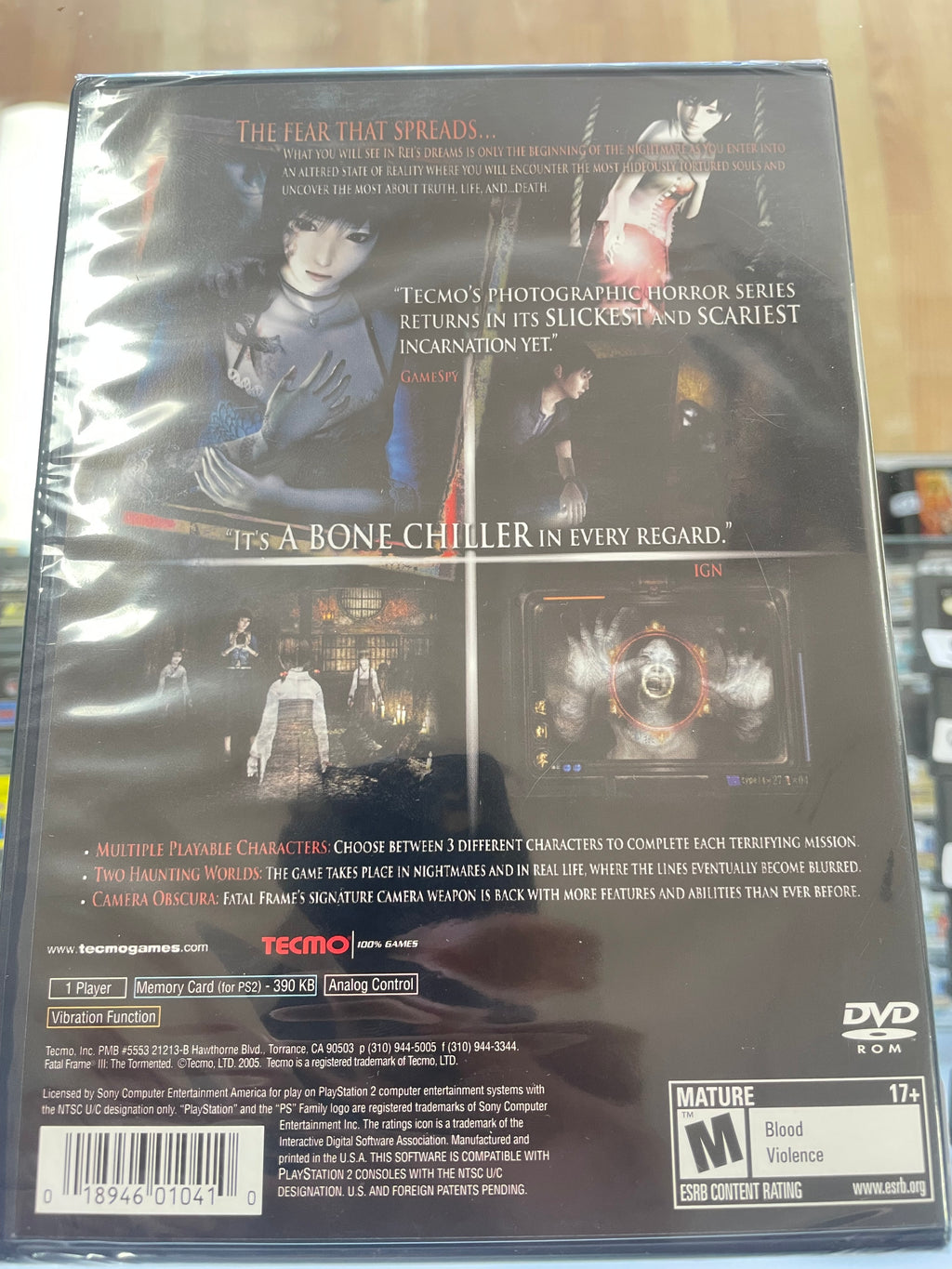 Fatal Frame III The Tormented