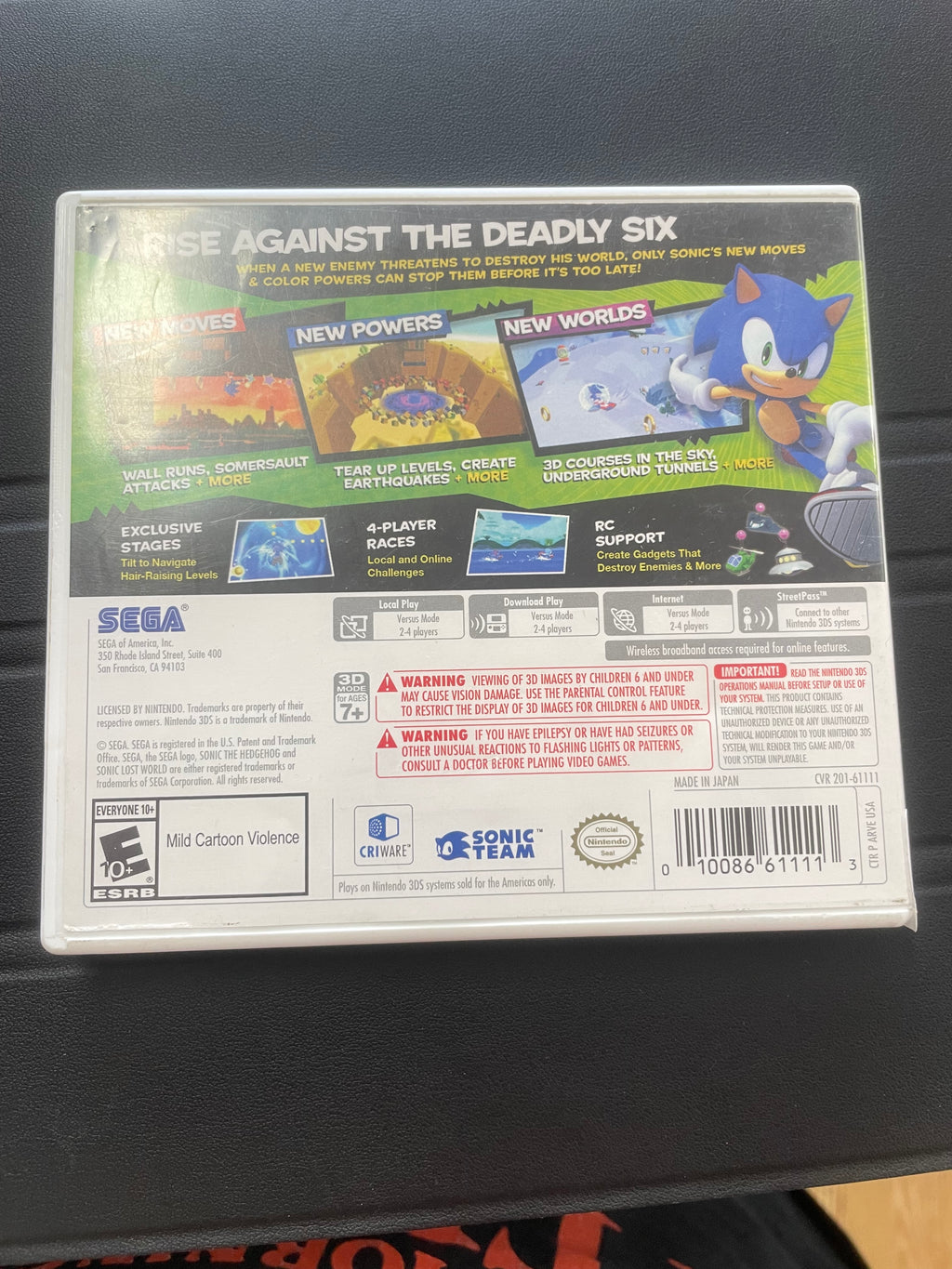 Sonic Lost World
