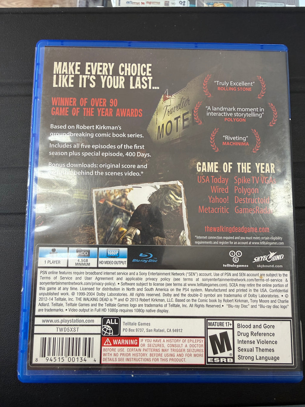 The Walking Dead [Game of the Year]