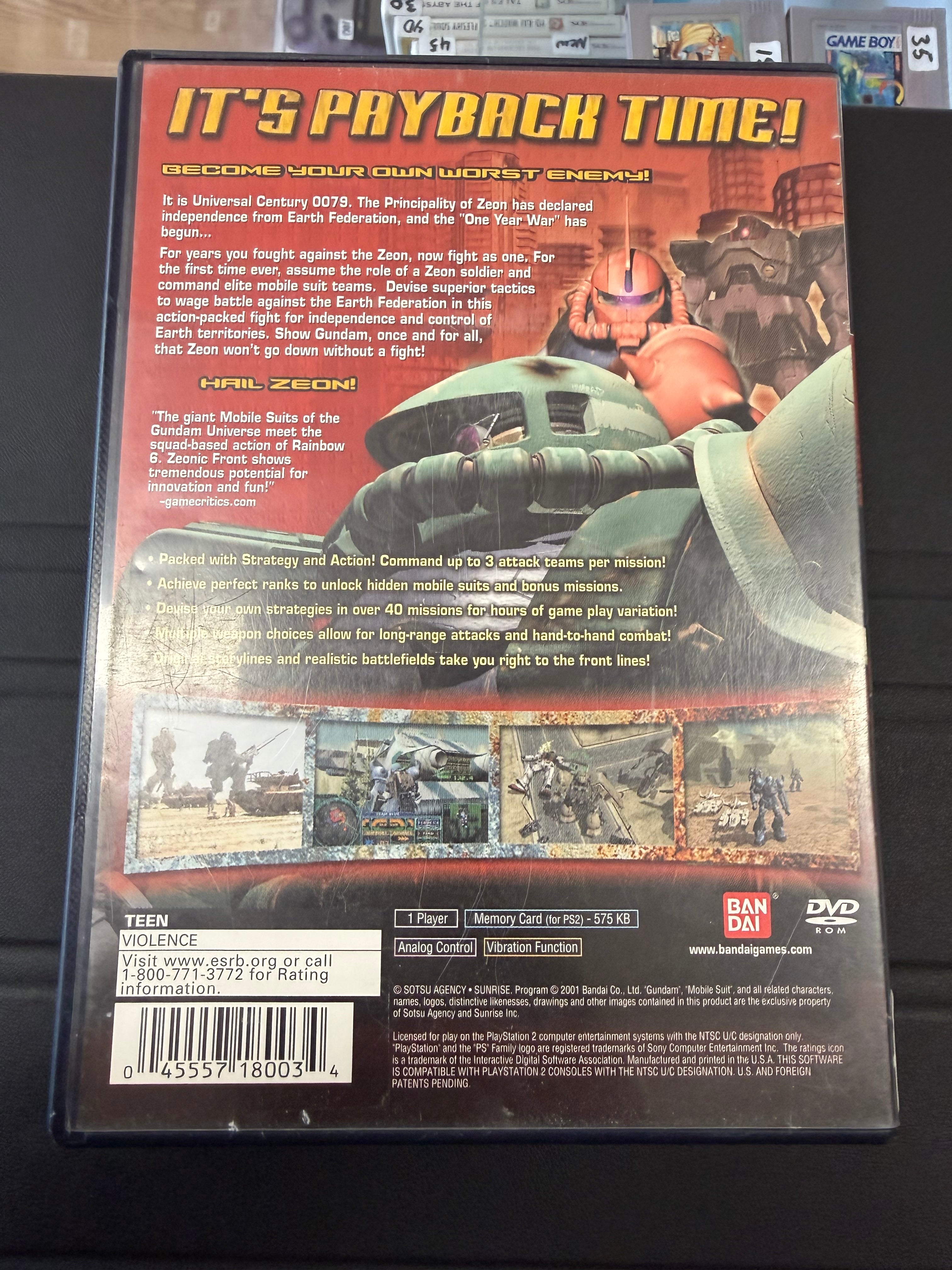 Mobile Suit Gundam: Zeonic Front