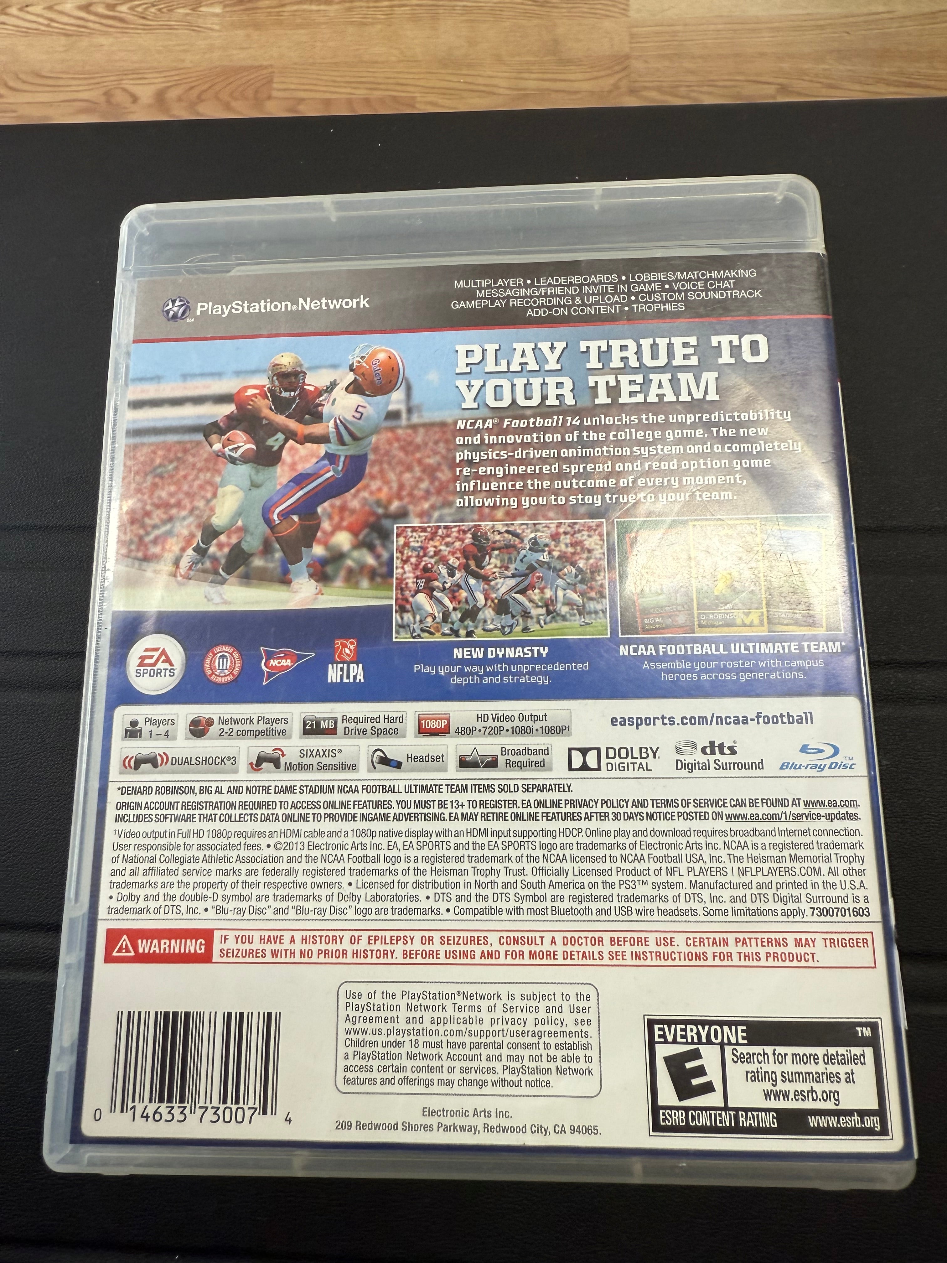 NCAA Football 14