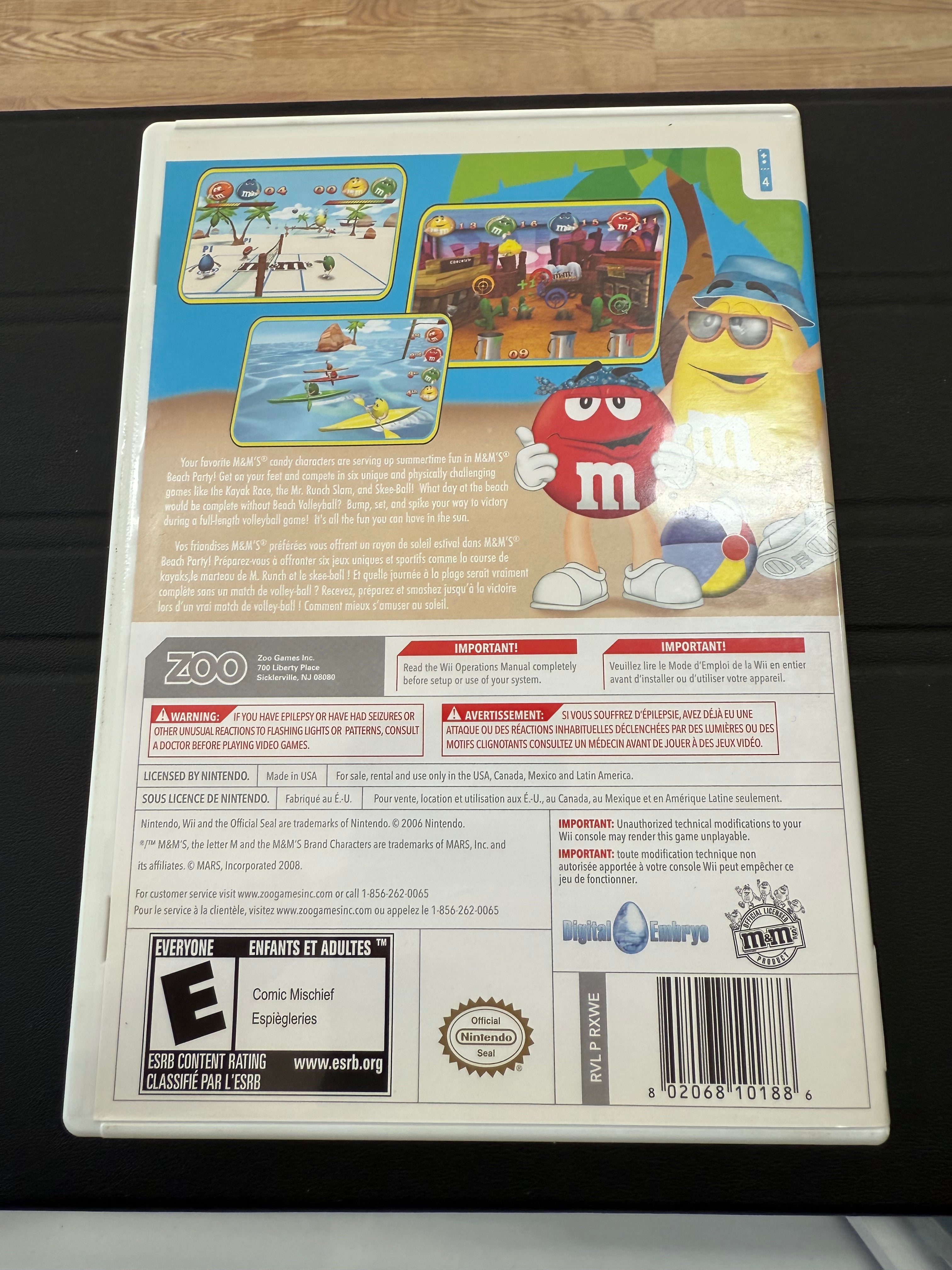 M&M's Beach Party