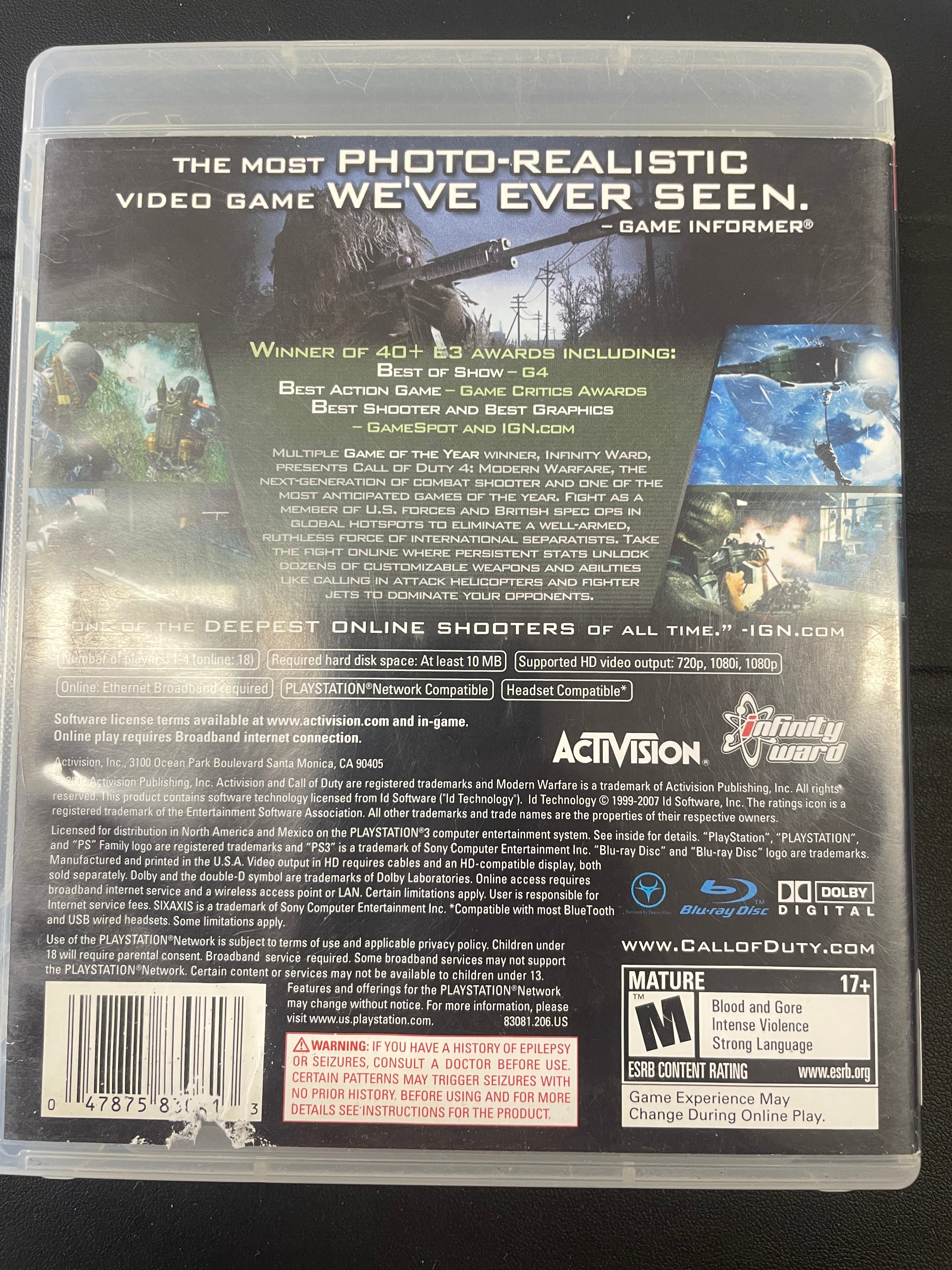 Call of Duty 4 Modern Warfare