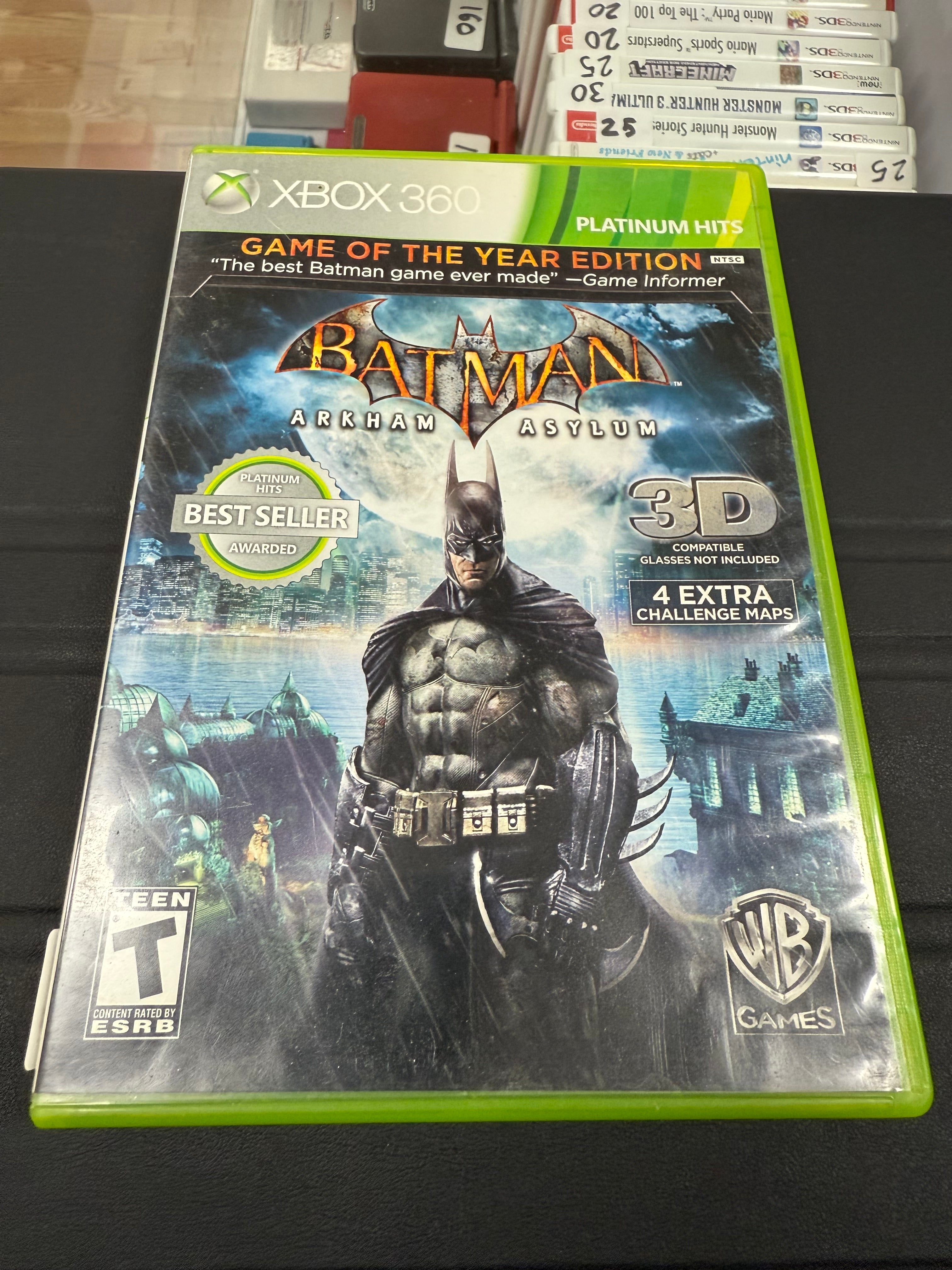 Batman: Arkham Asylum [Game Of The Year Edition Platinum Hits]