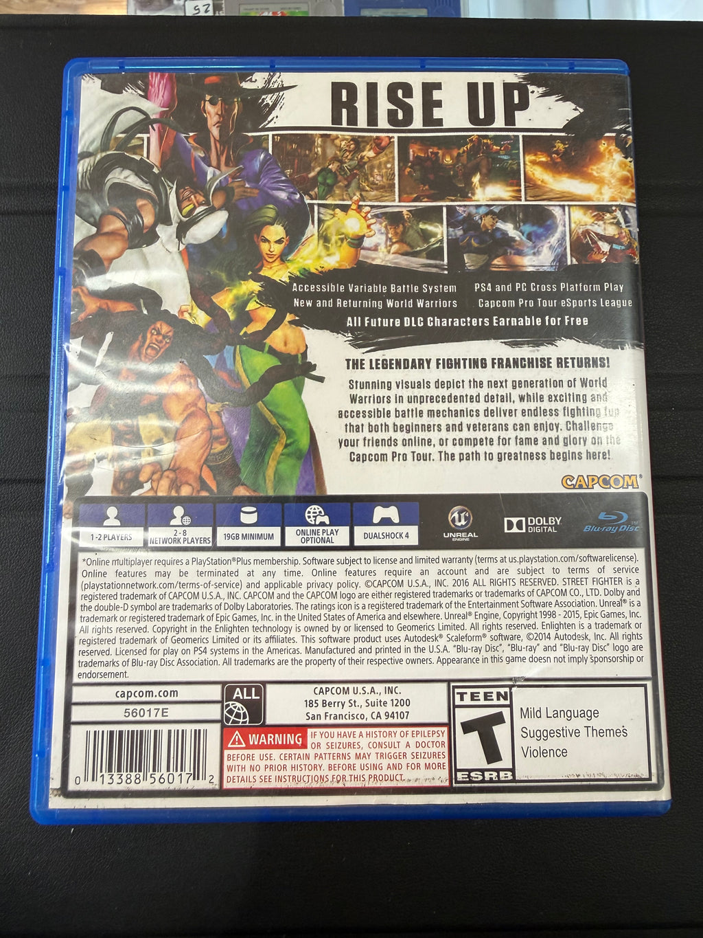 Street Fighter V [Playstation Hits]