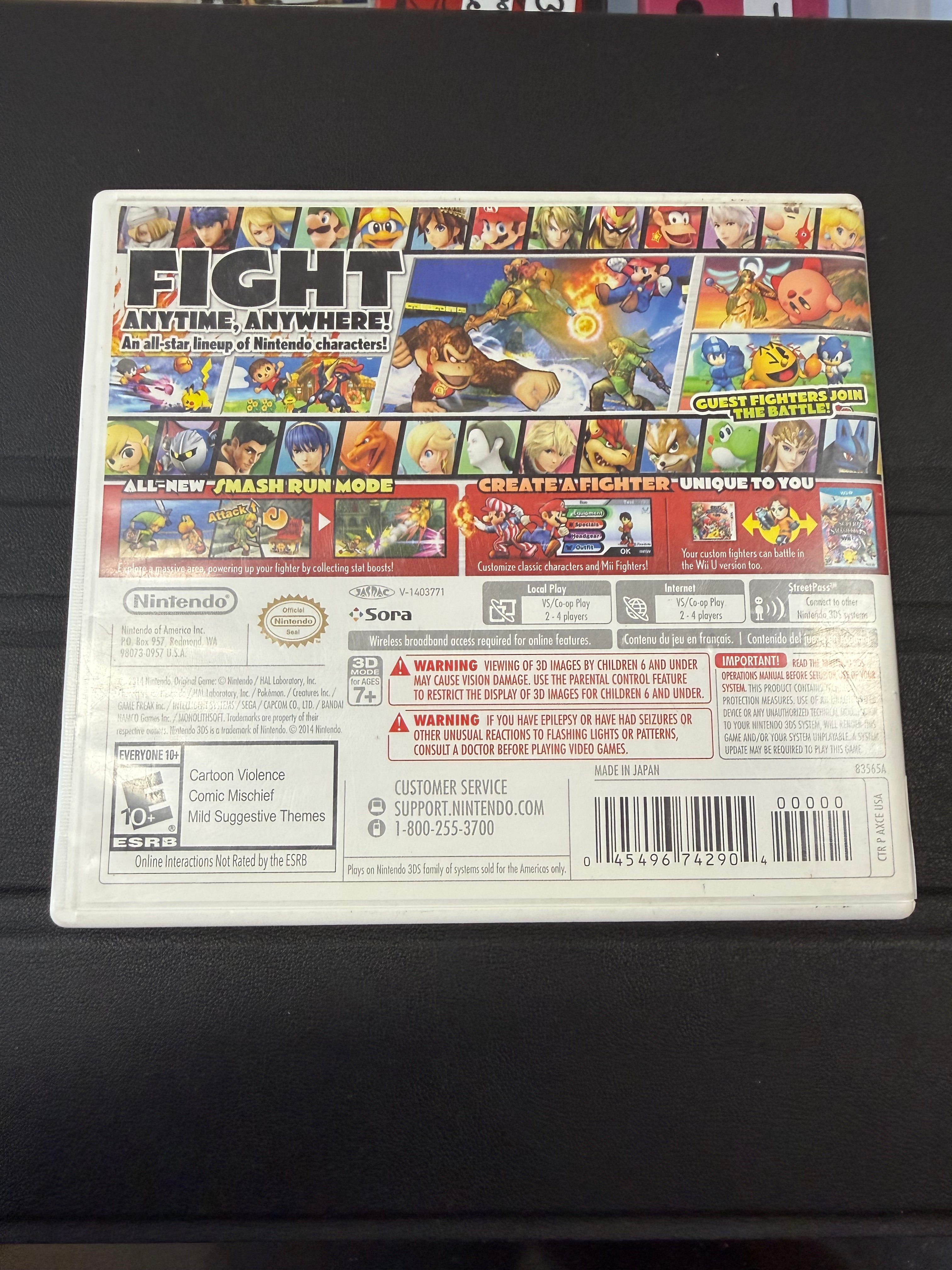 Super Smash Bros for Nintendo 3DS