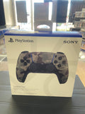 PlayStation 5 dual Sense gray camouflage controller