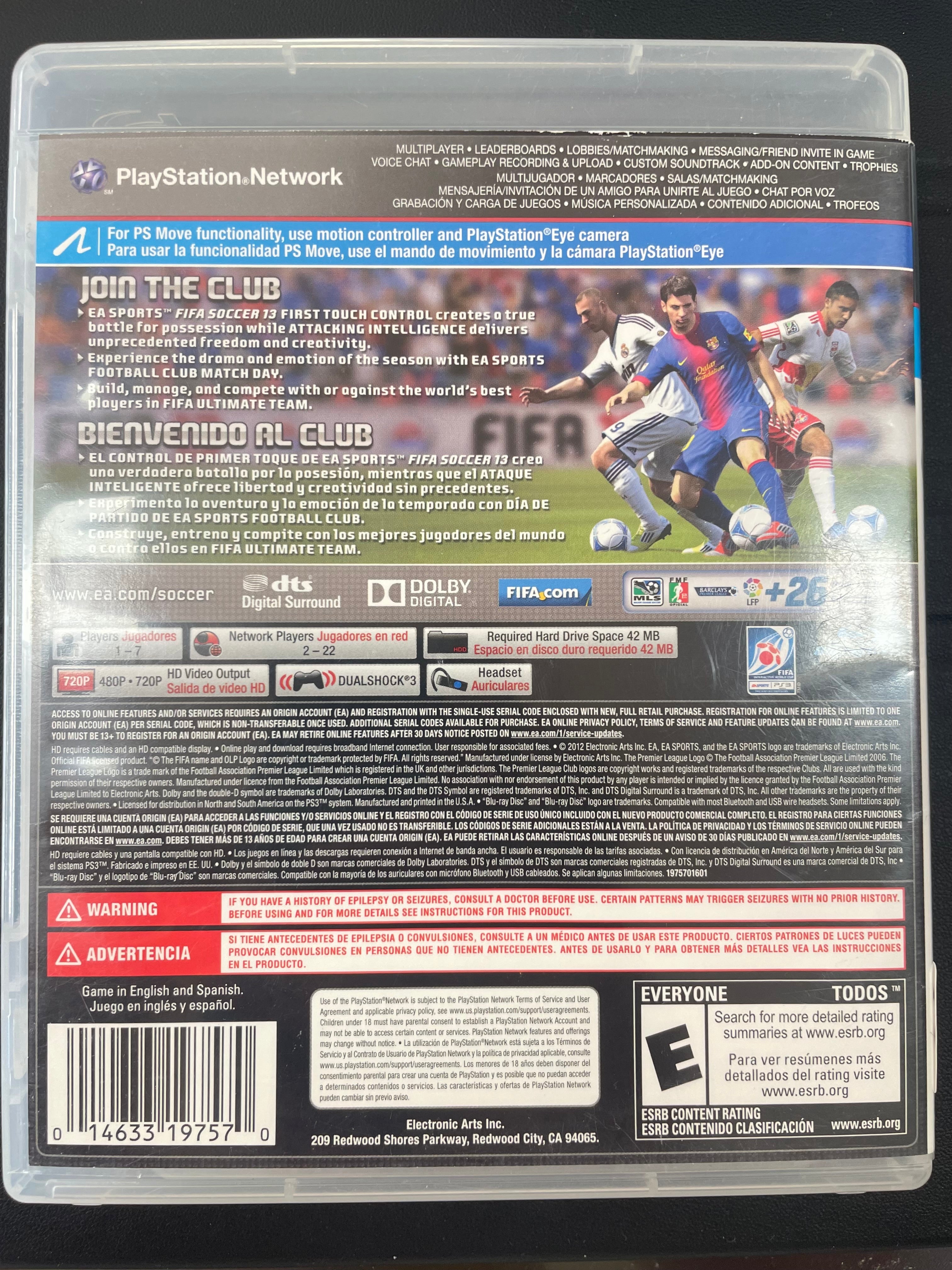 FIFA Soccer 13
