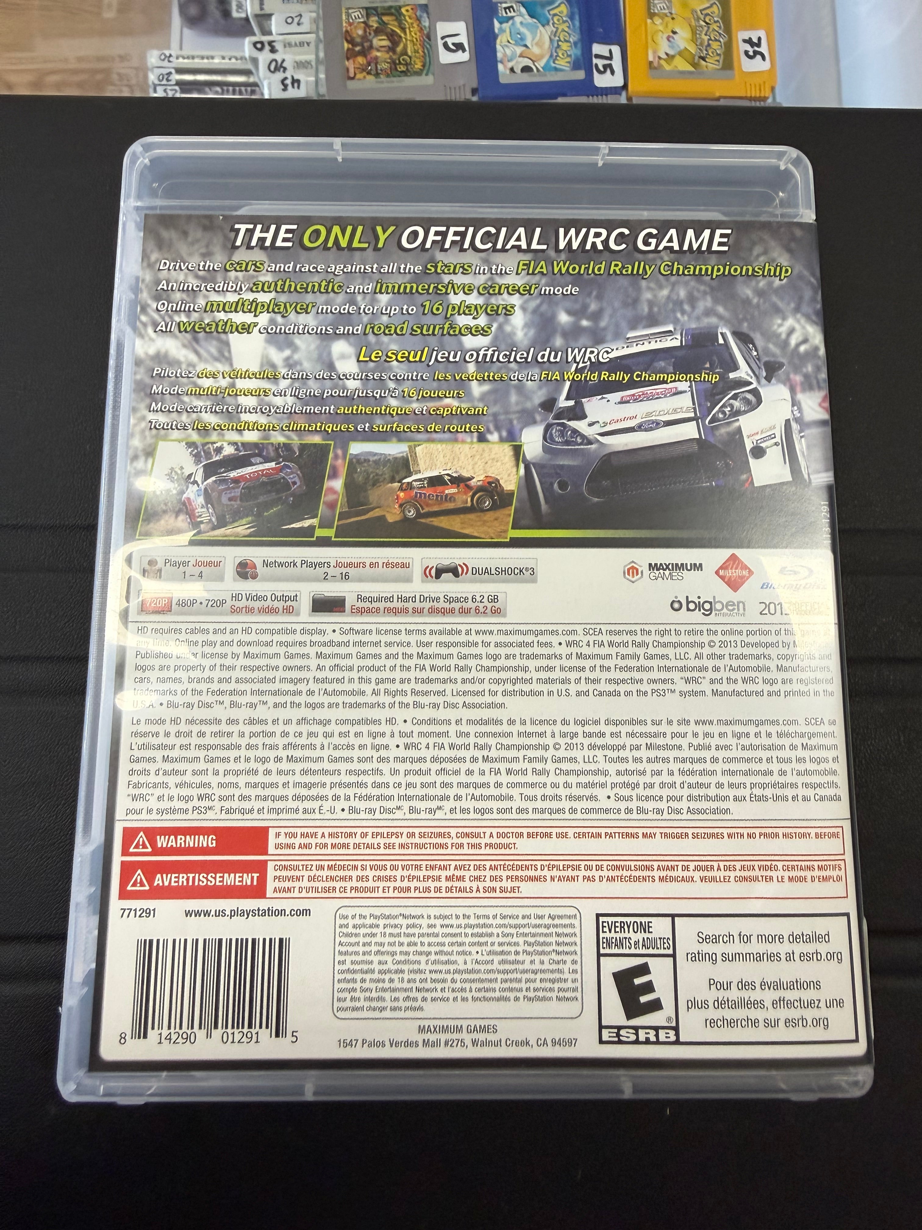WRC 4: FIA World Rally Championship