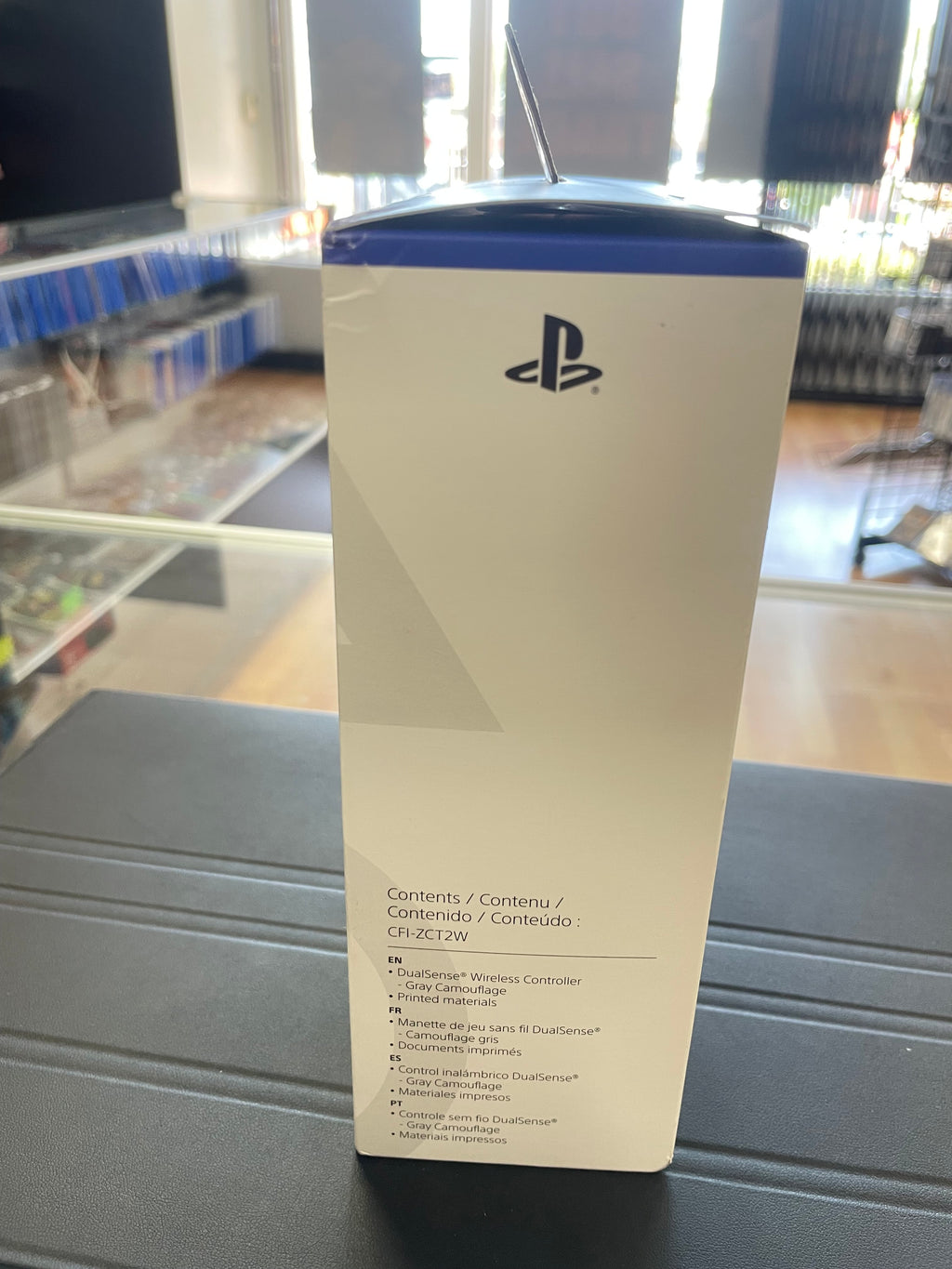 PlayStation 5 dual Sense gray camouflage controller