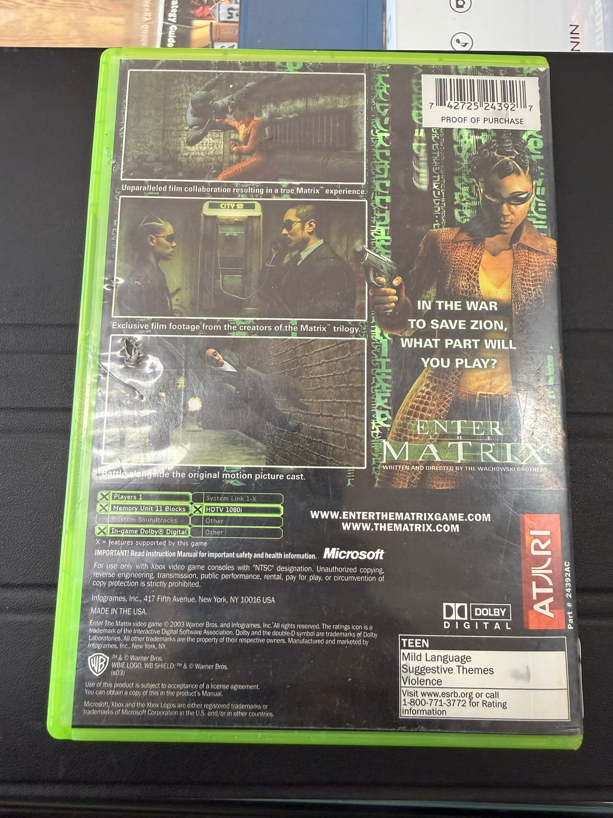 Enter The Matrix