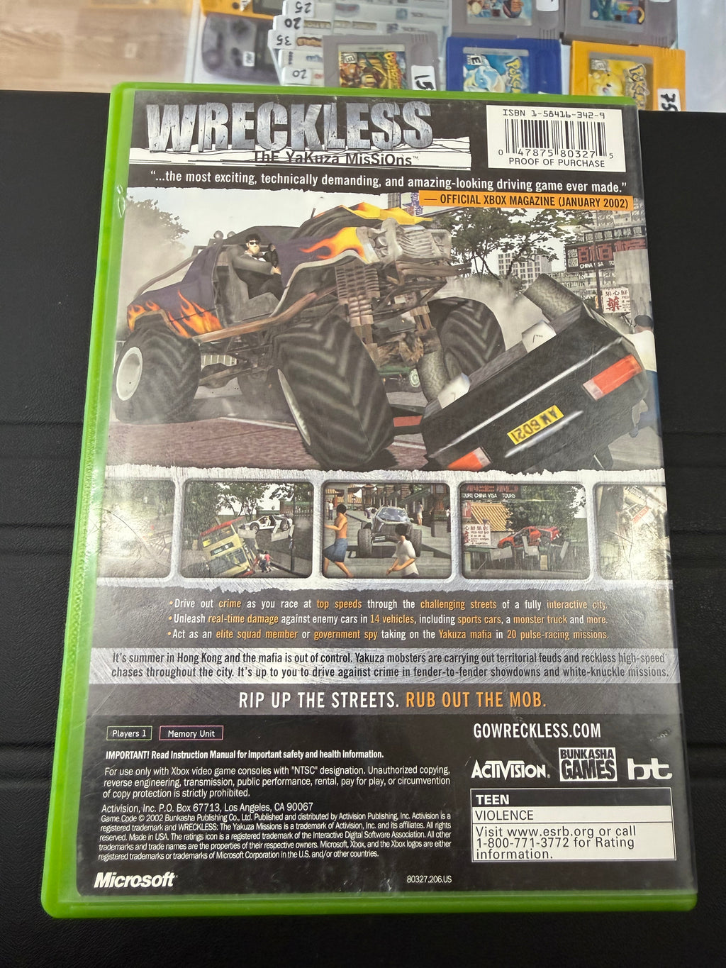 Wreckless Yakuza Missions