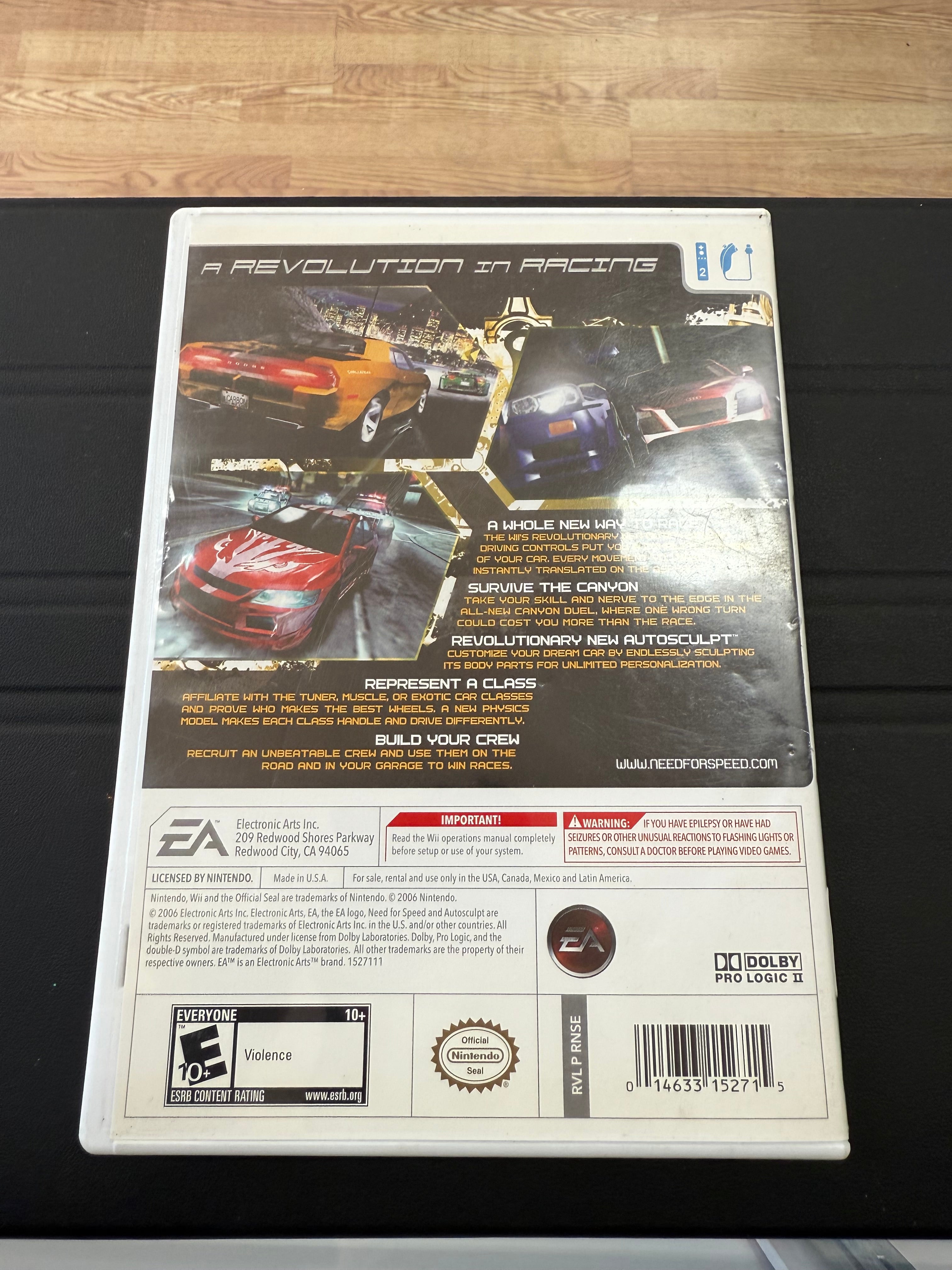 Need for Speed Carbon