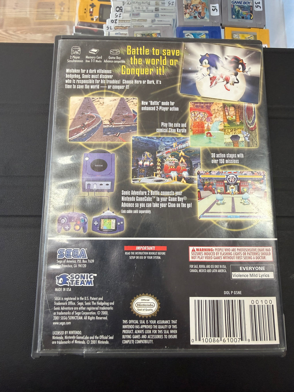 Sonic Adventure 2 Battle