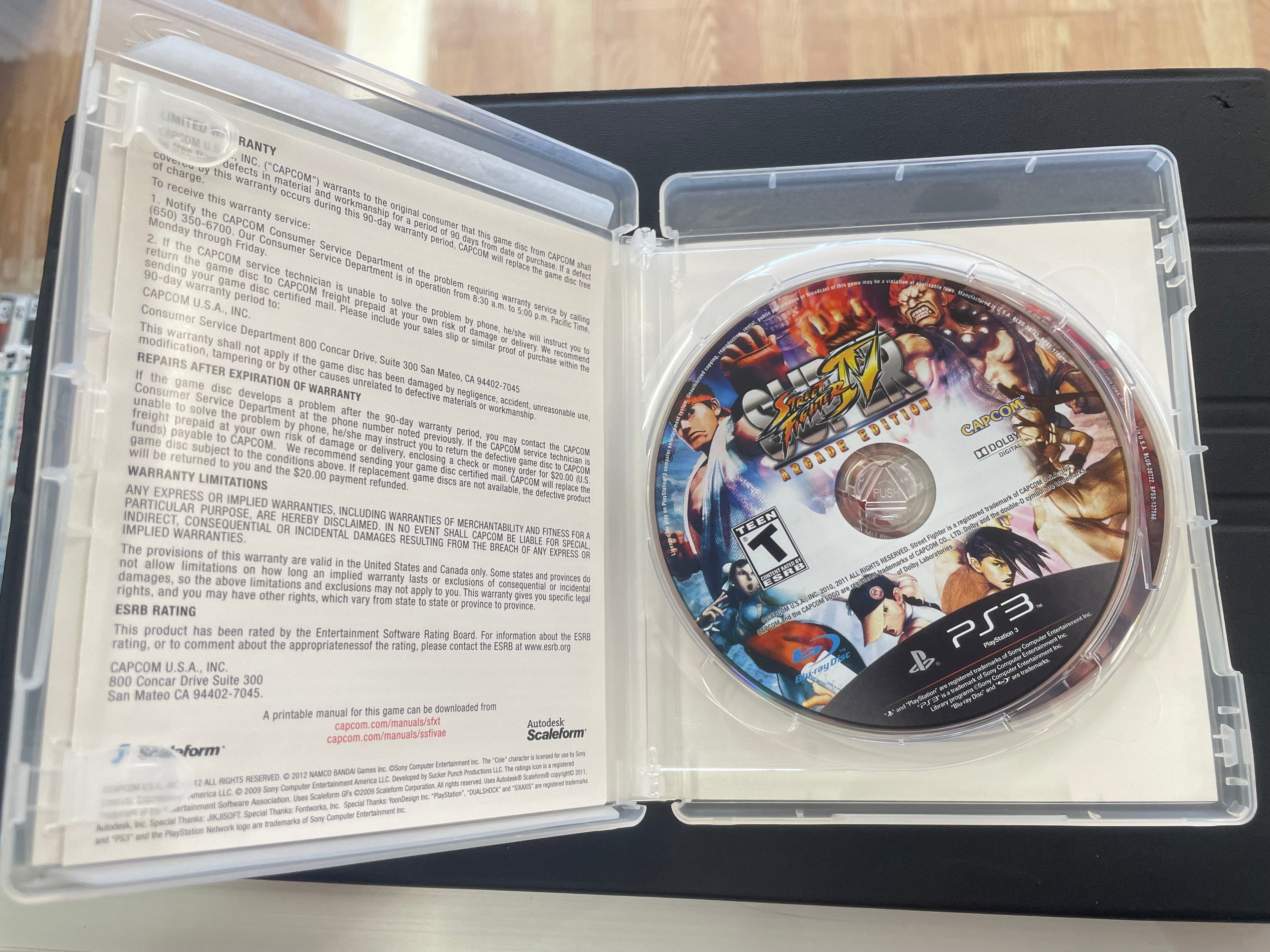 Street Fighter x Tekken/ super street fighter iv arcade edition