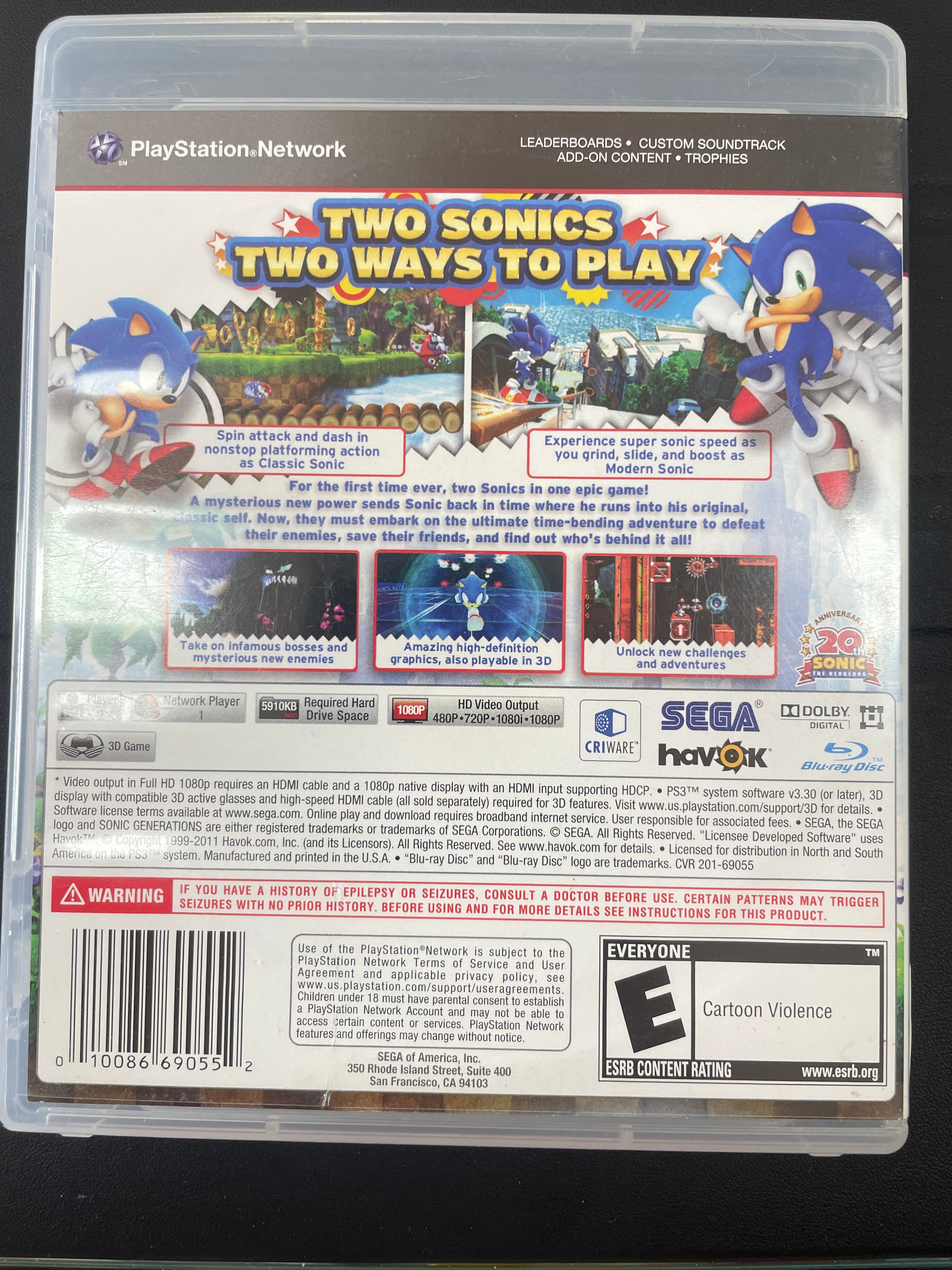 Sonic generations