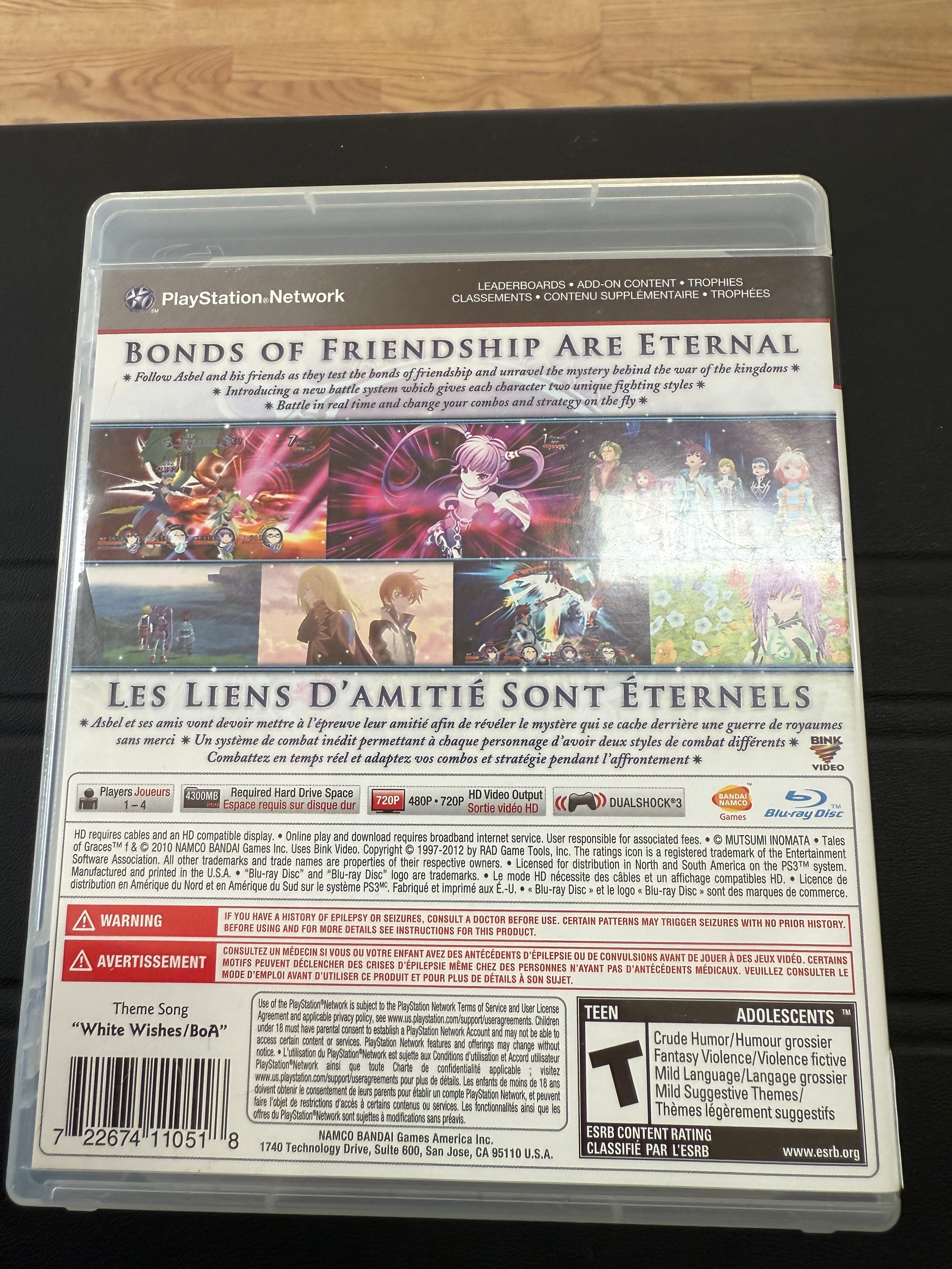 Tales of Graces F