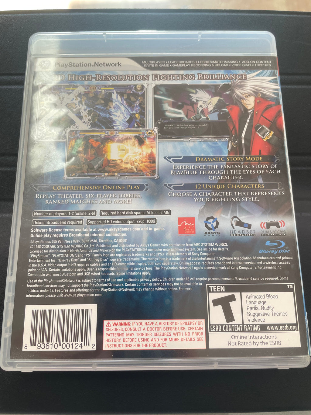 Blazblue Calamity Tripper