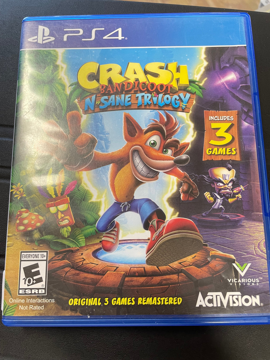 Crash bandicoot N sane Trilogy