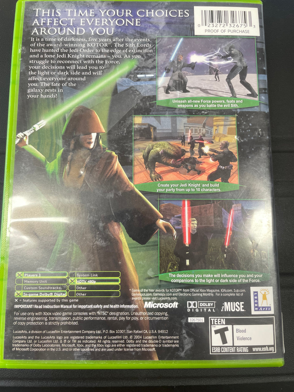 Star Wars Knights of the Old Republic II