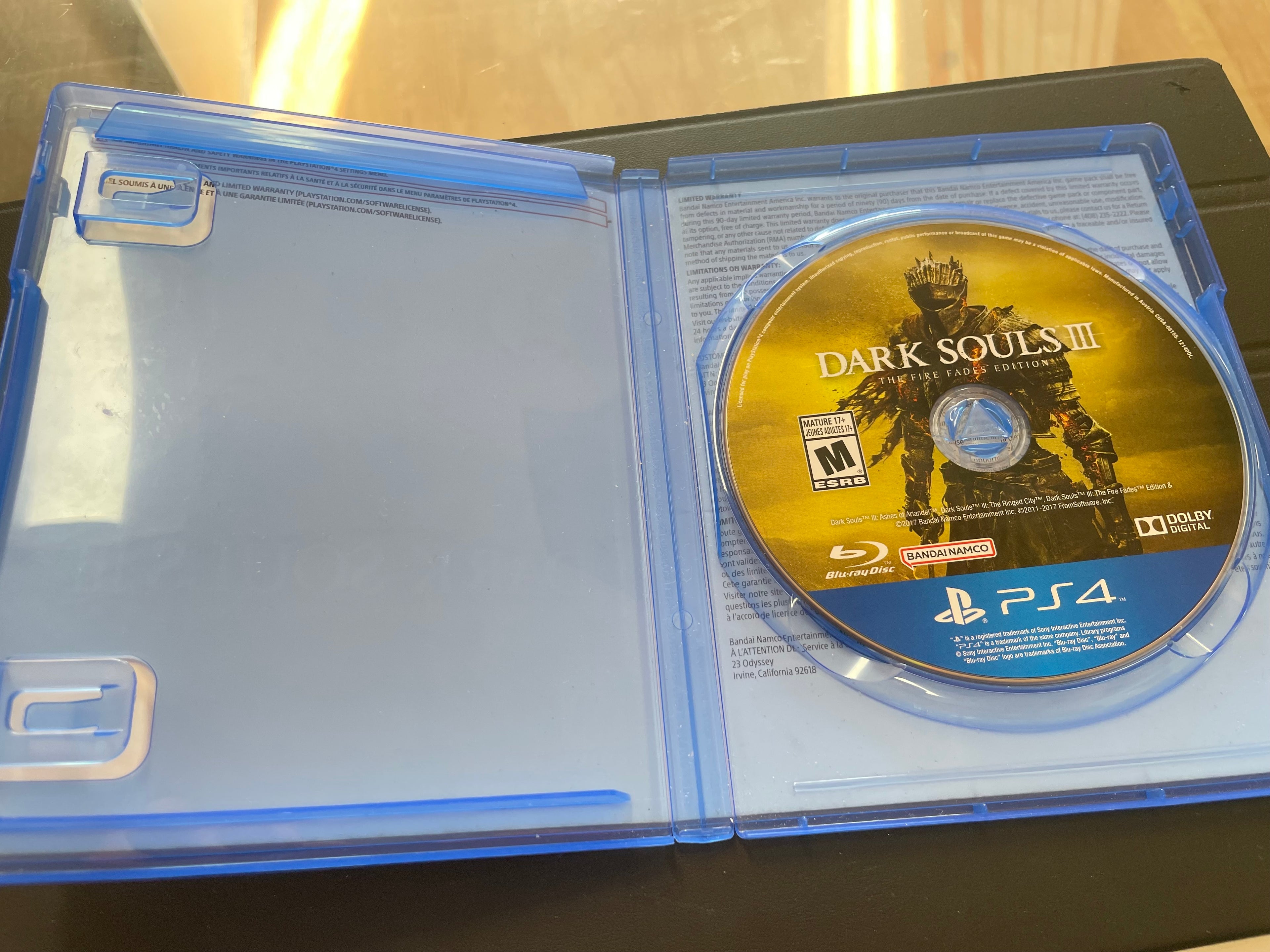 Dark Souls III The Fire Fades Edition