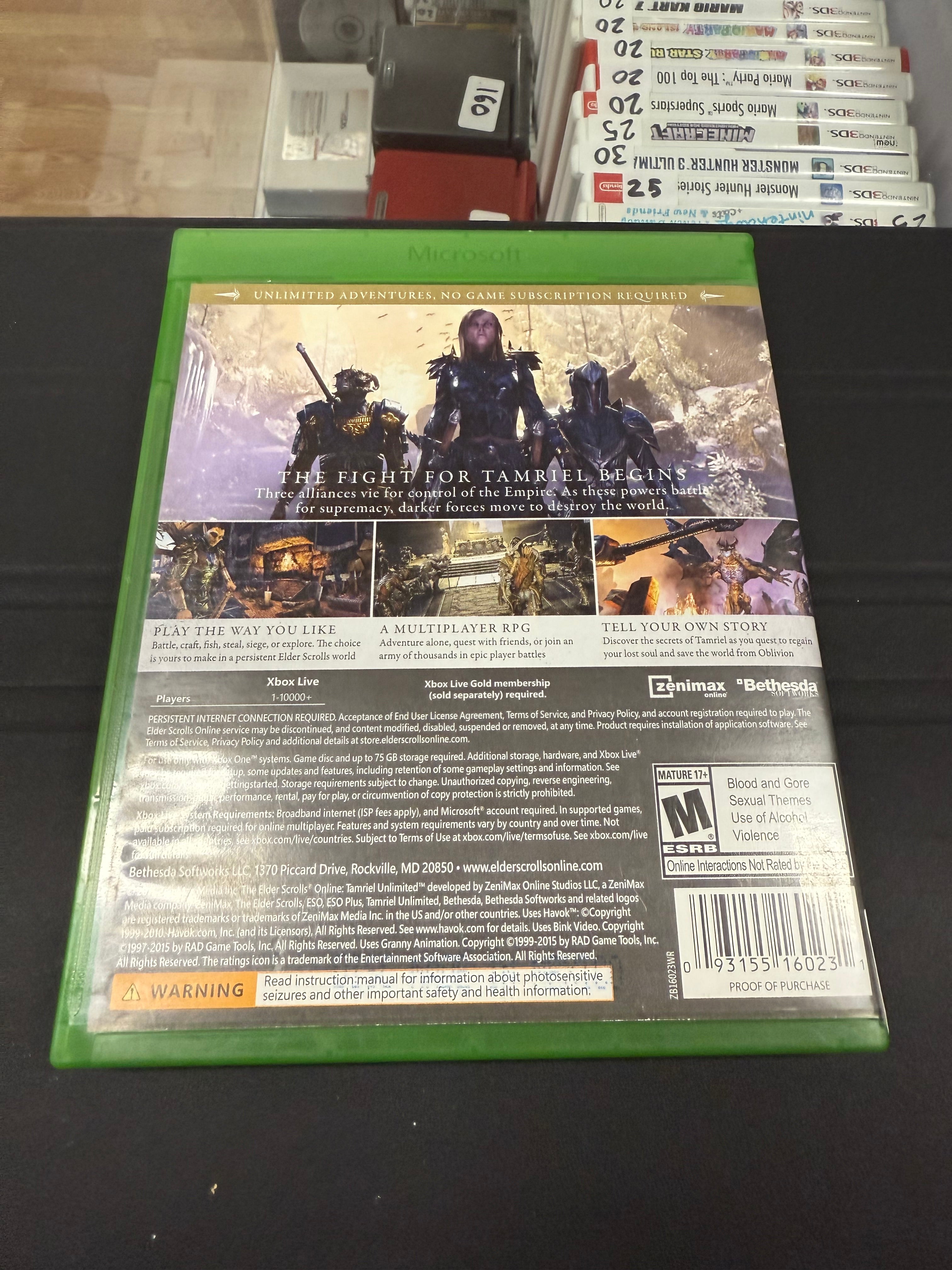 Elder Scrolls Online: Tamriel Unlimited