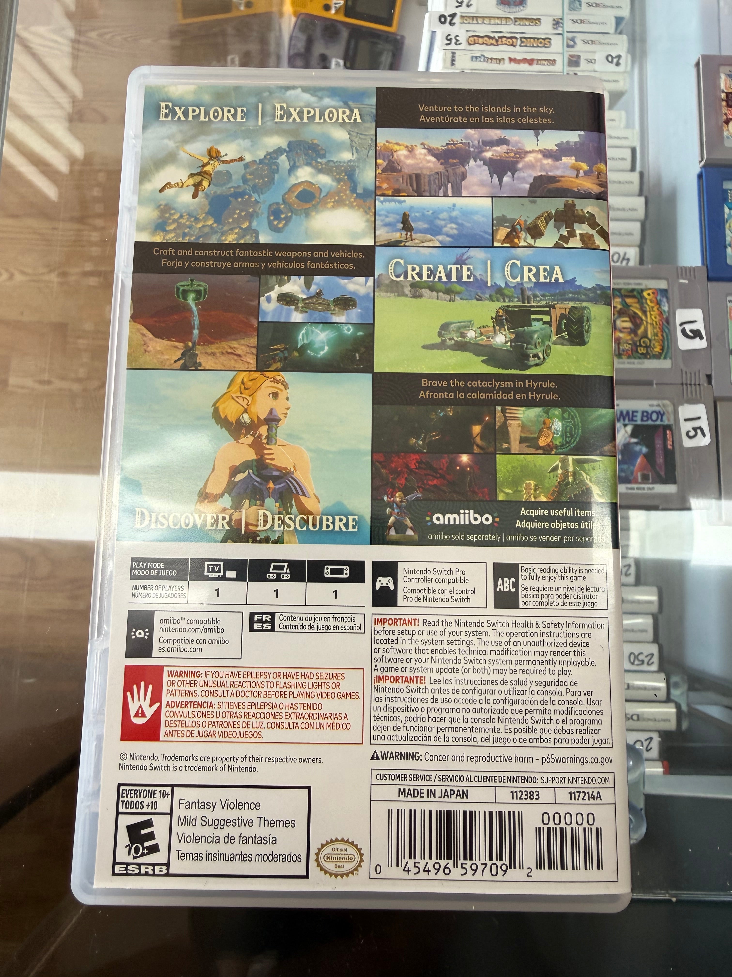 The legend of Zelda Tears of the kingdom