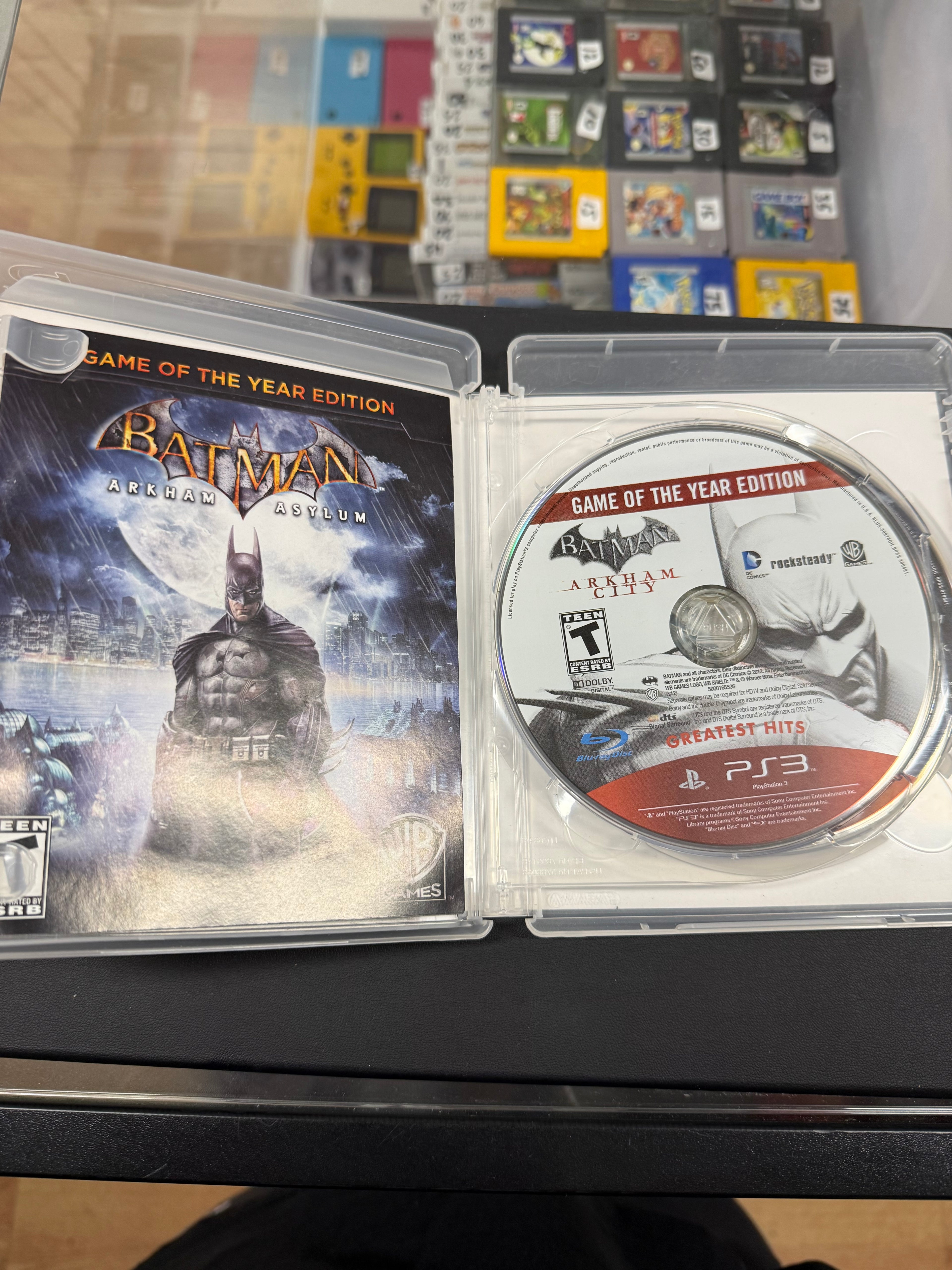 Batman Arkham Asylum/Batman Arkham City Dual Pack [Greatest Hits]