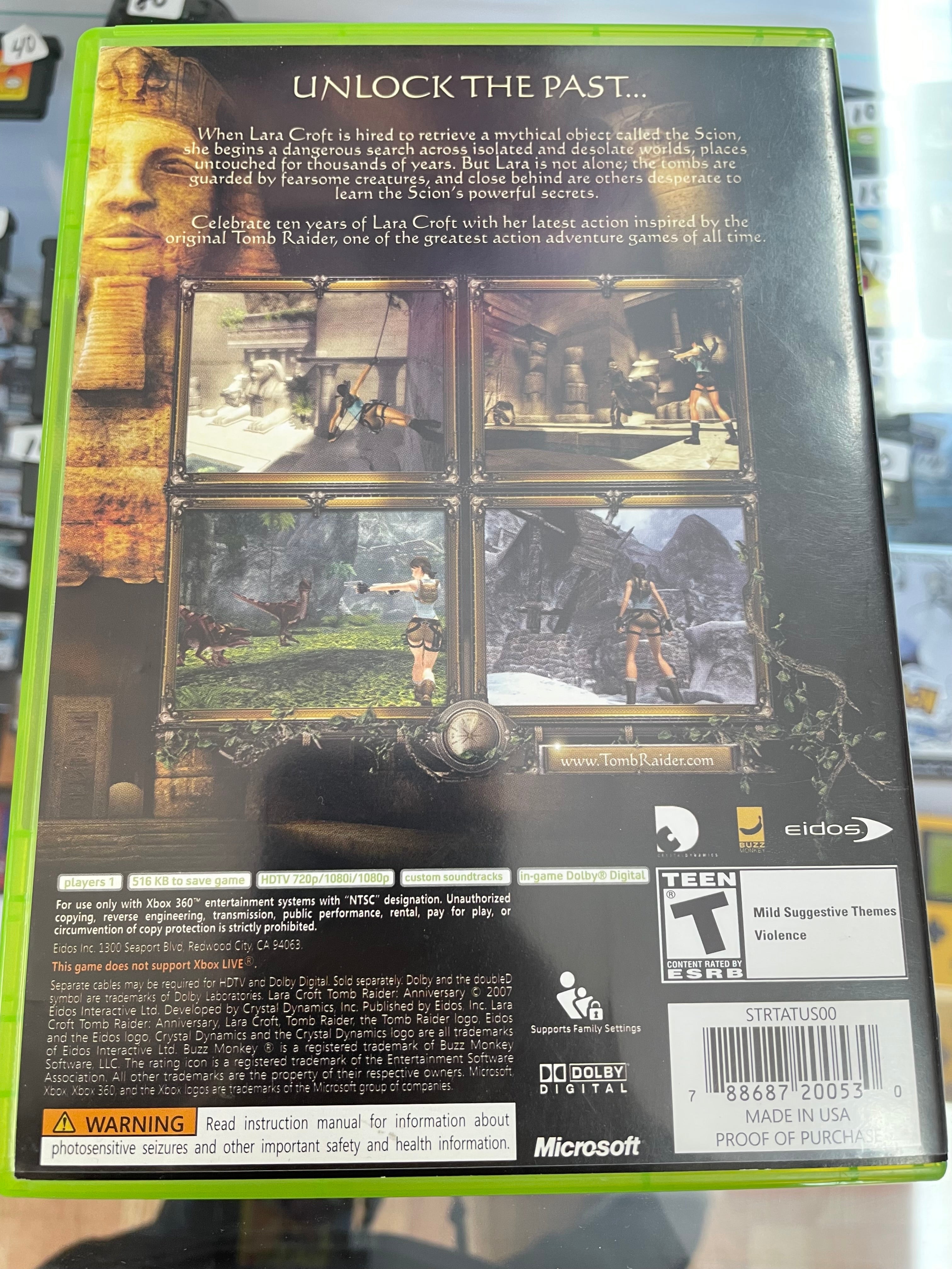 Lara Croft Tomb Raider Anniversary