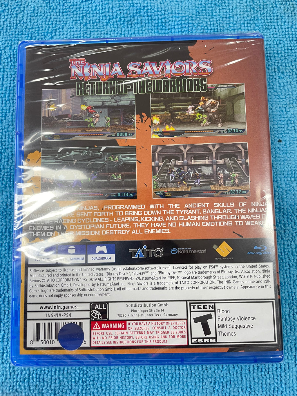 The Ninja Saviors Return Of The Warriors