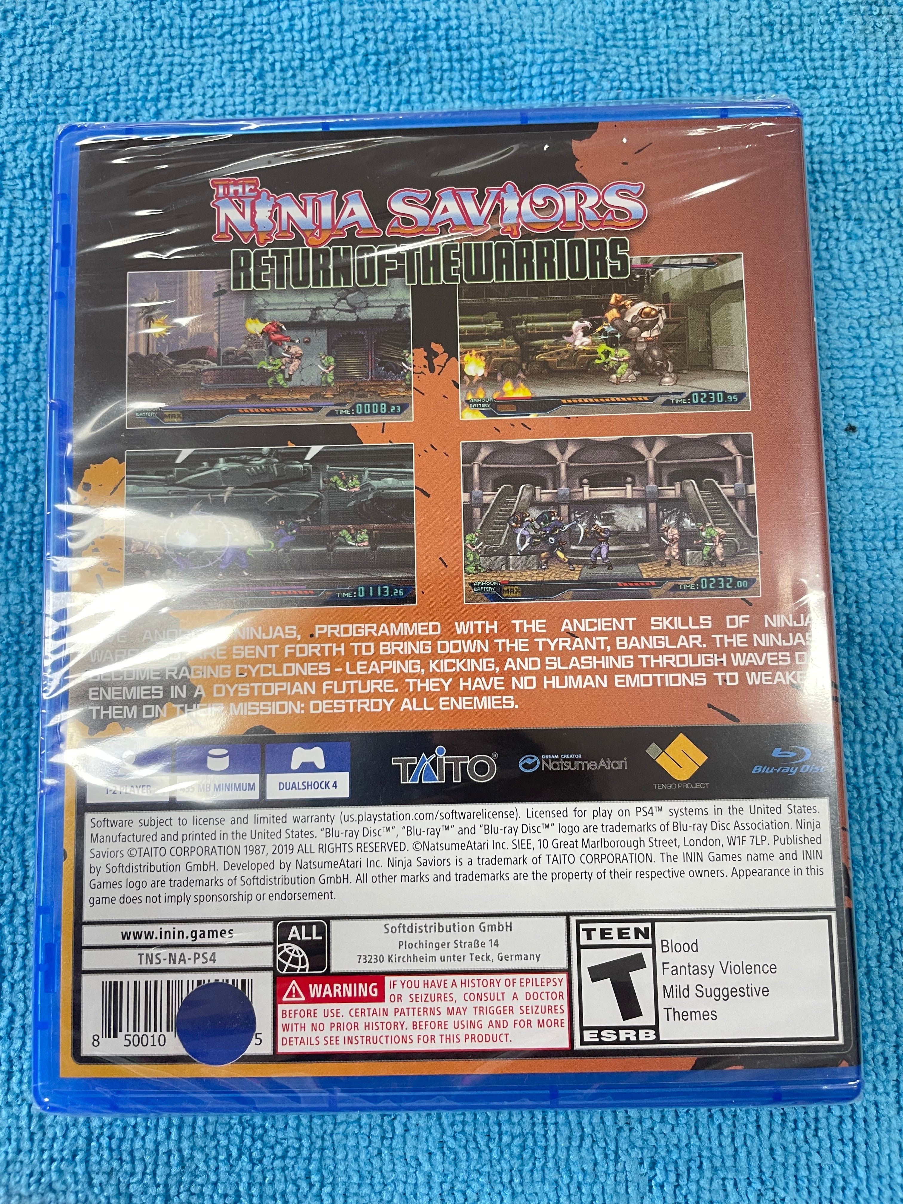 The Ninja Saviors Return Of The Warriors