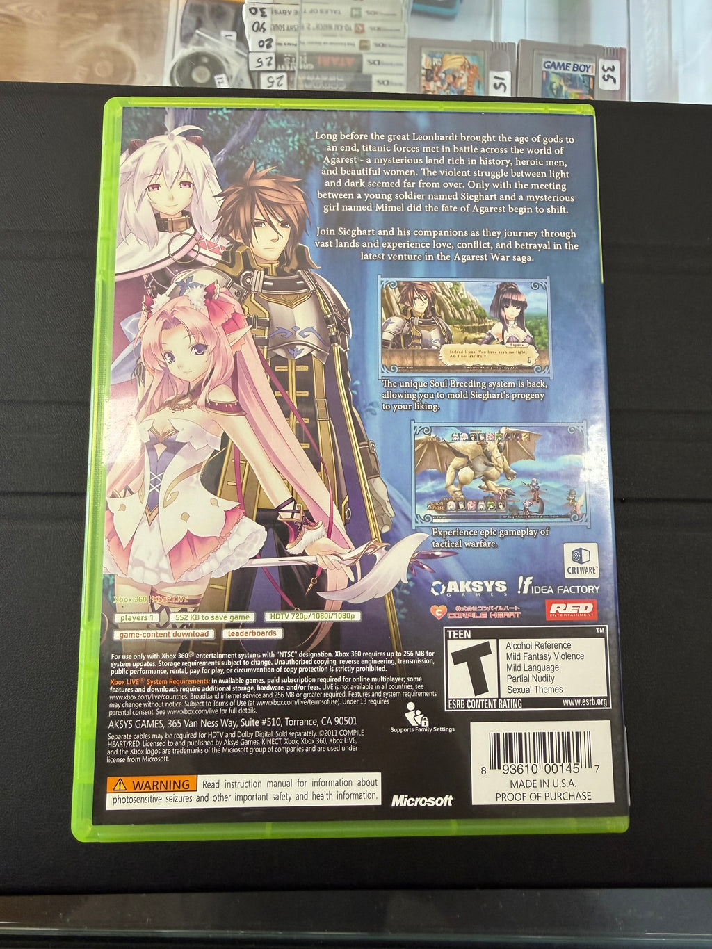 Record Of Agarest War Zero