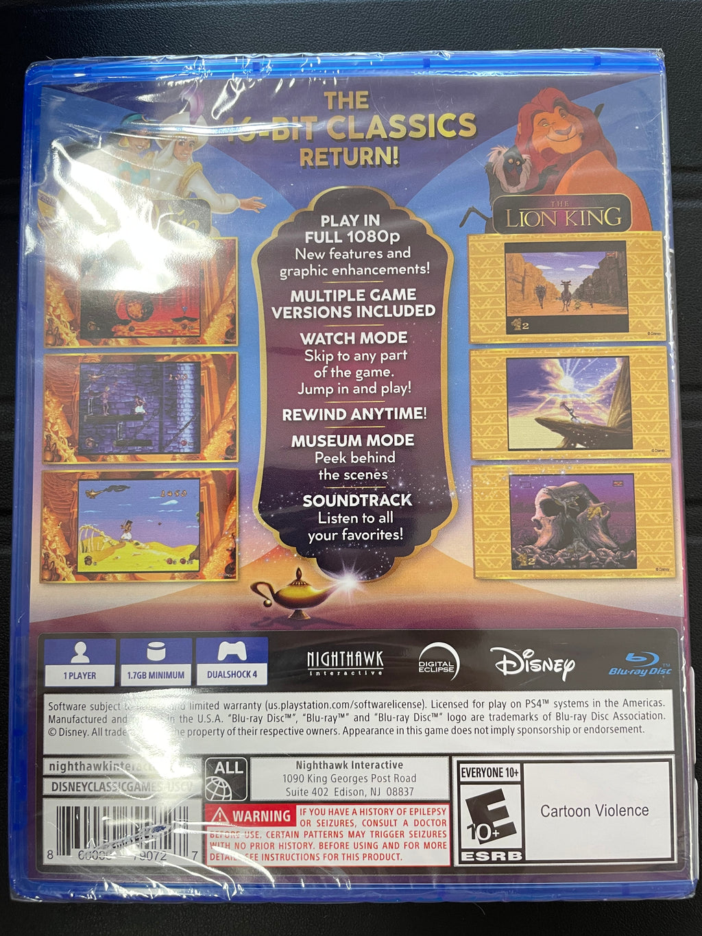 Disney Classic Games Aladdin andThe Lion King