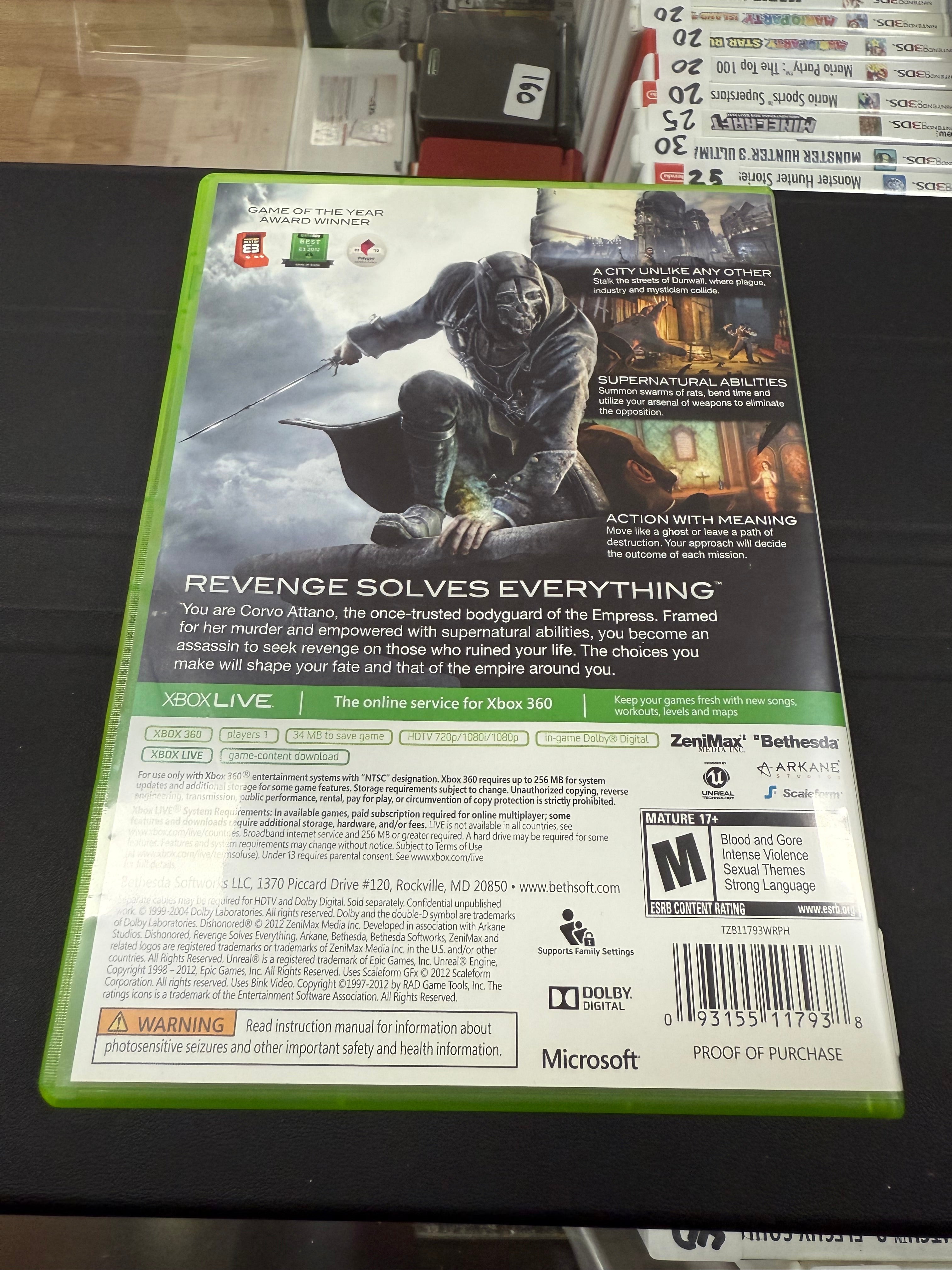 Dishonored [Platinum Hits]