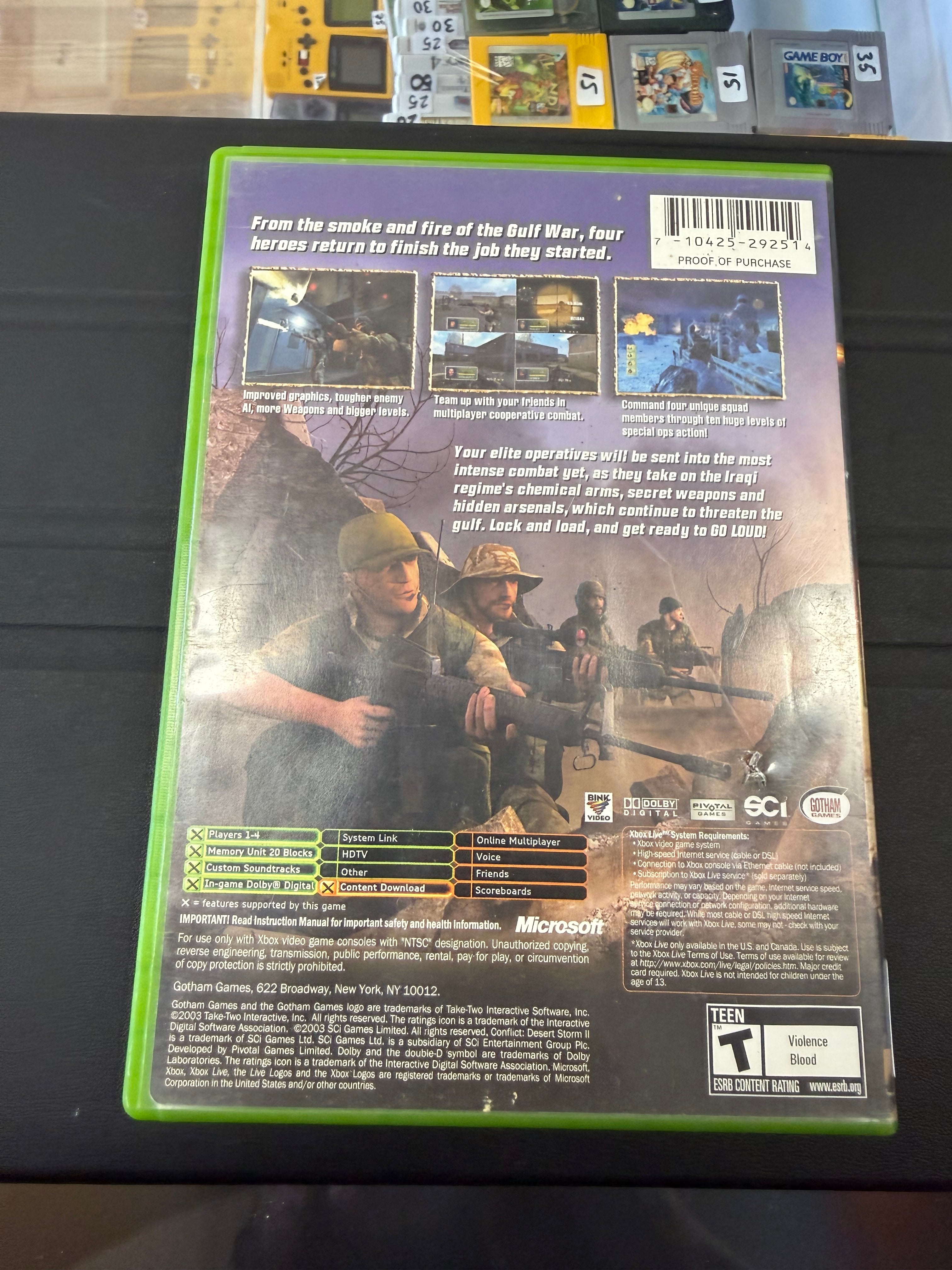 Conflict Desert Storm 2