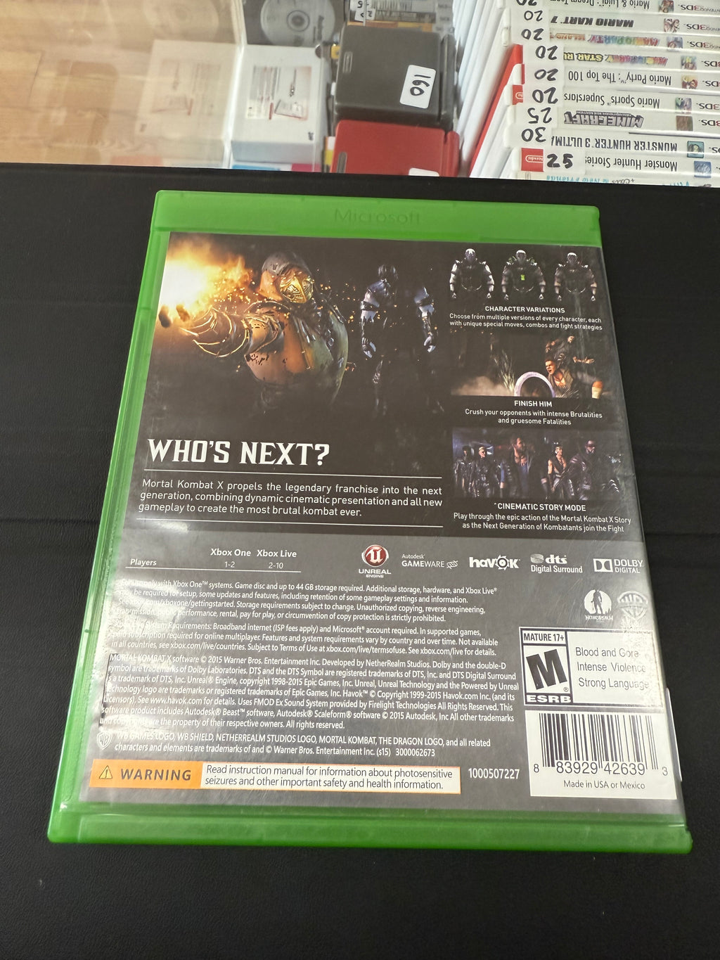 Mortal Kombat X
