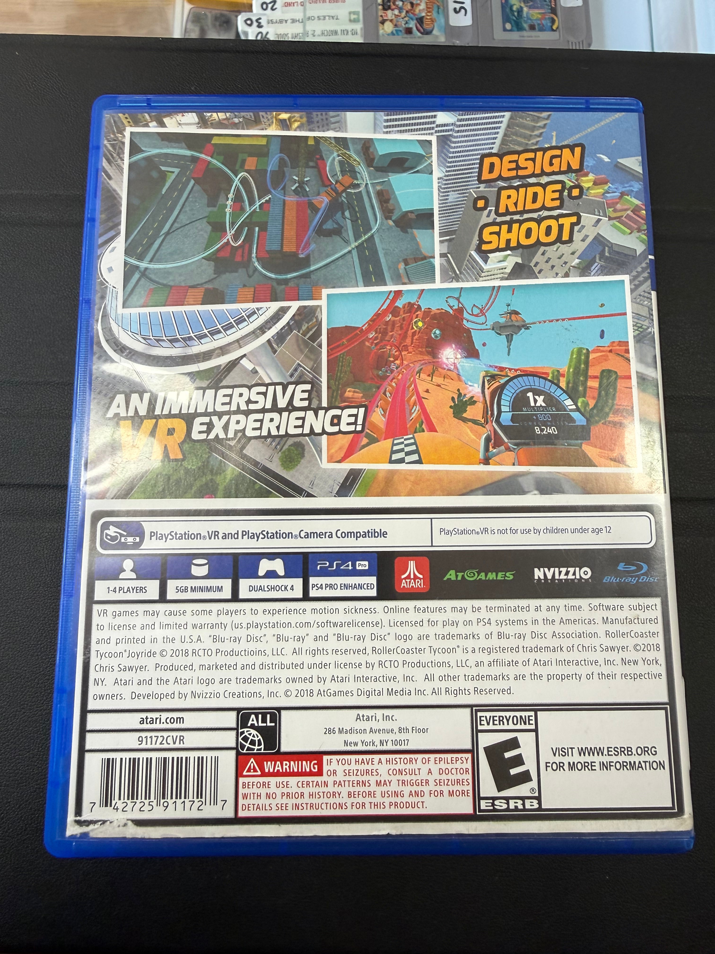 Roller Coaster Tycoon Joyride