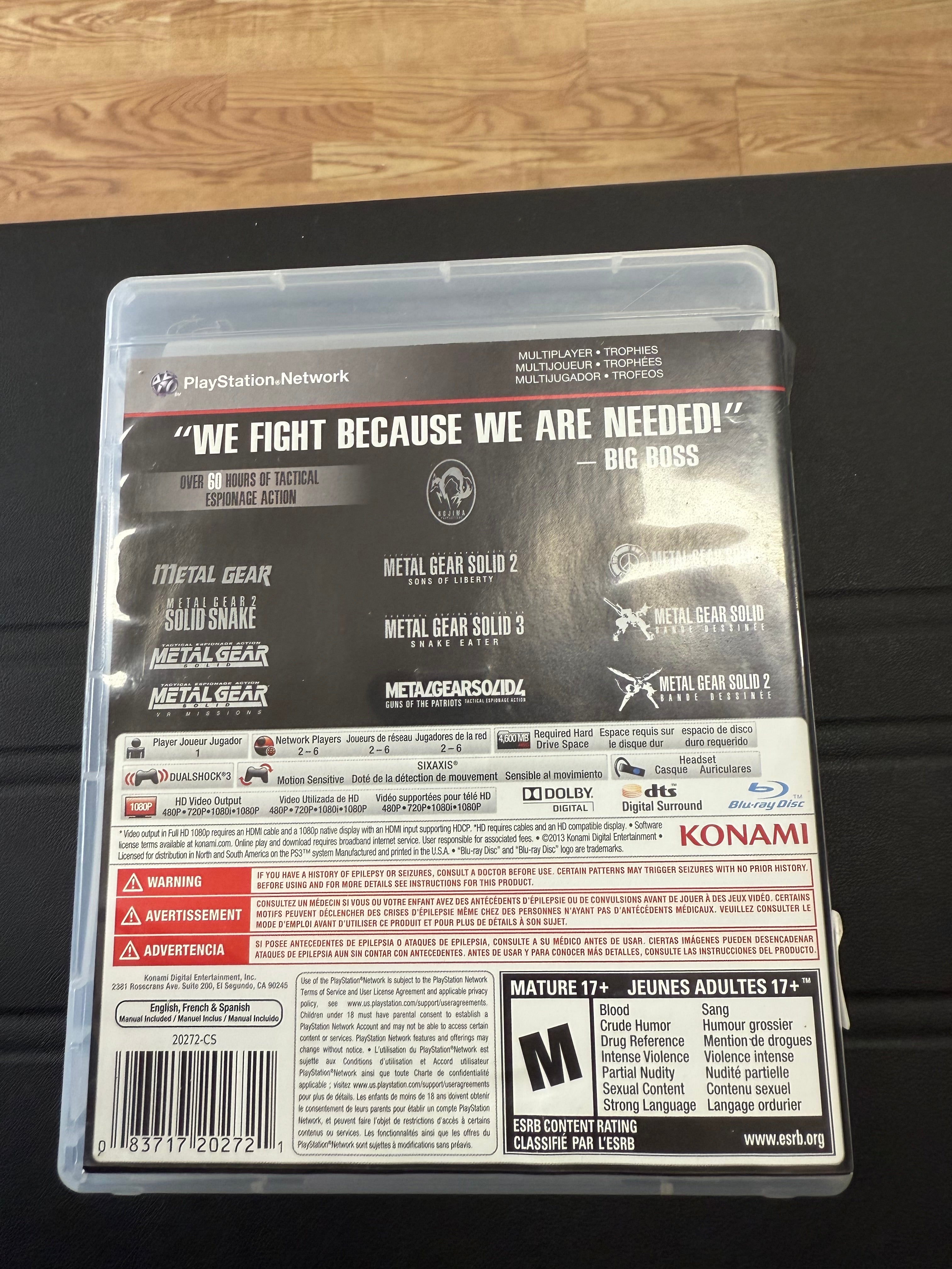 Metal Gear Solid: The Legacy Collection