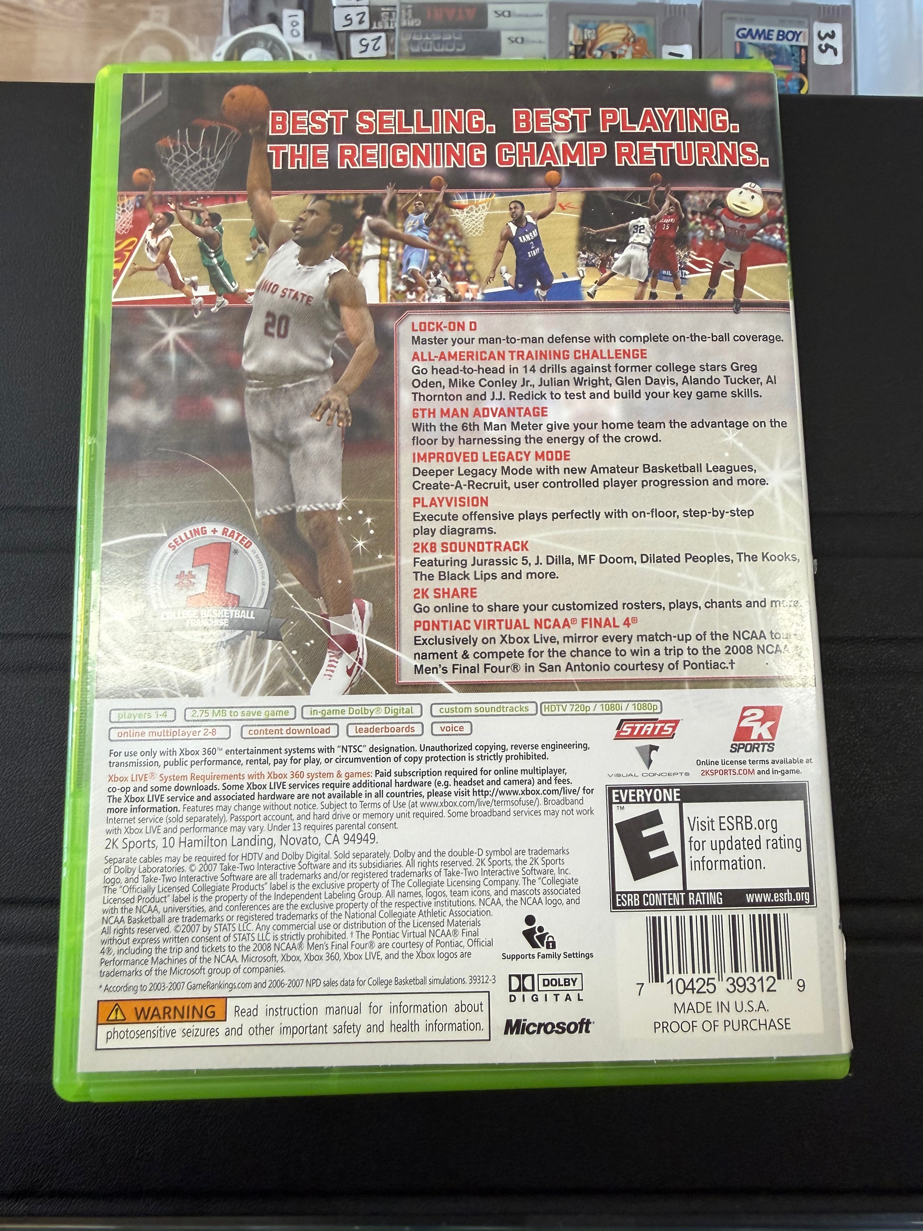 College Hoops 2K8
