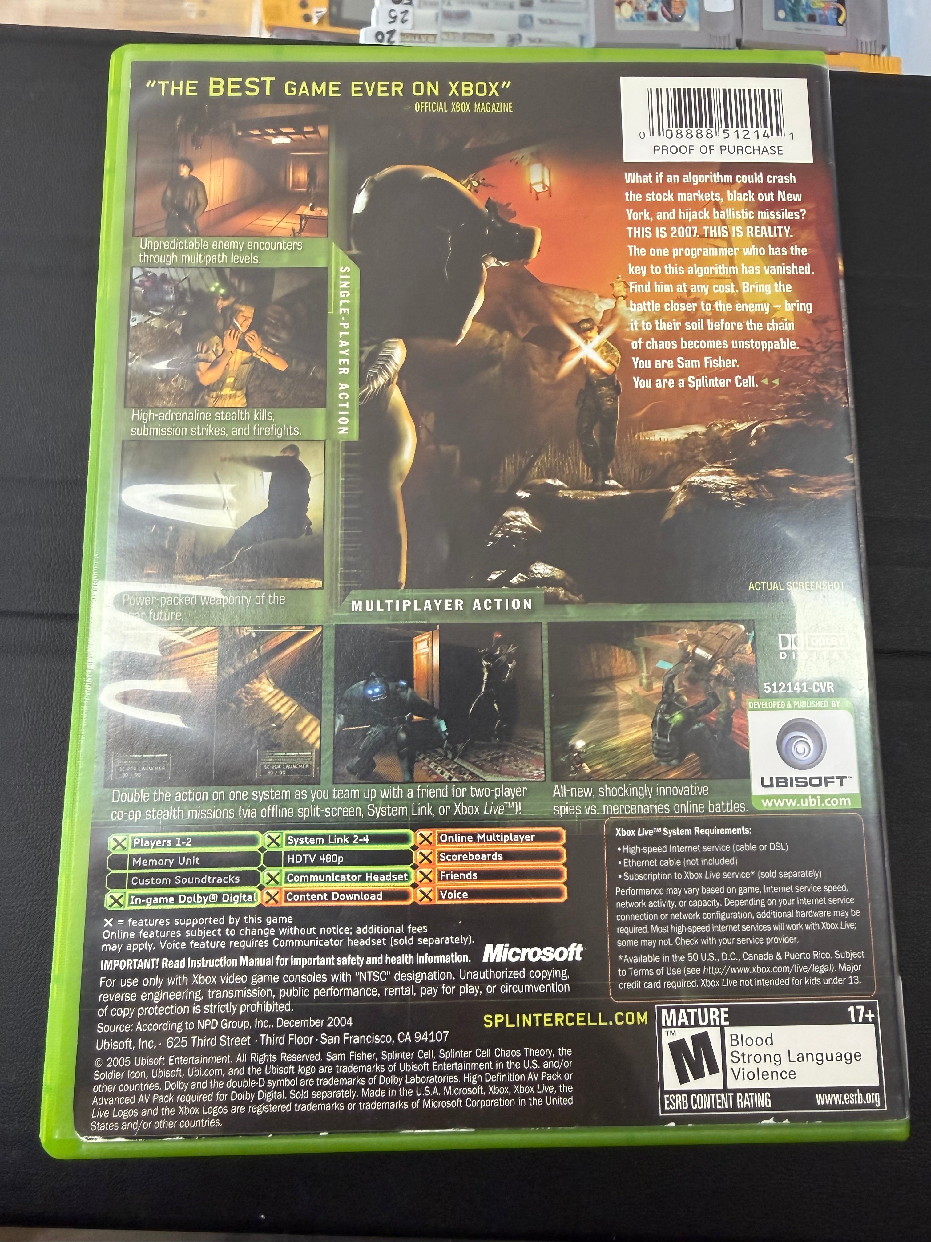 Splinter Cell Chaos Theory