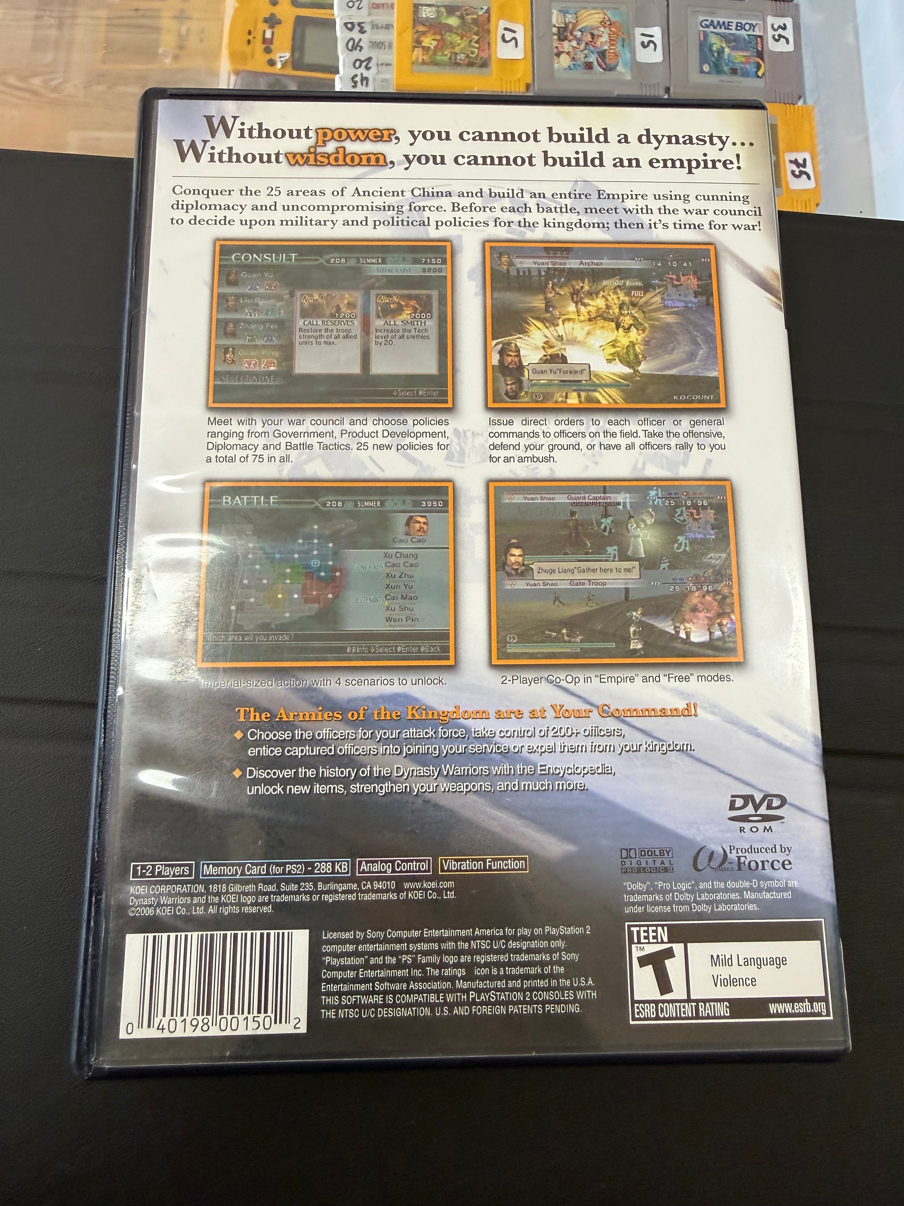 Dynasty Warriors 5 Empires