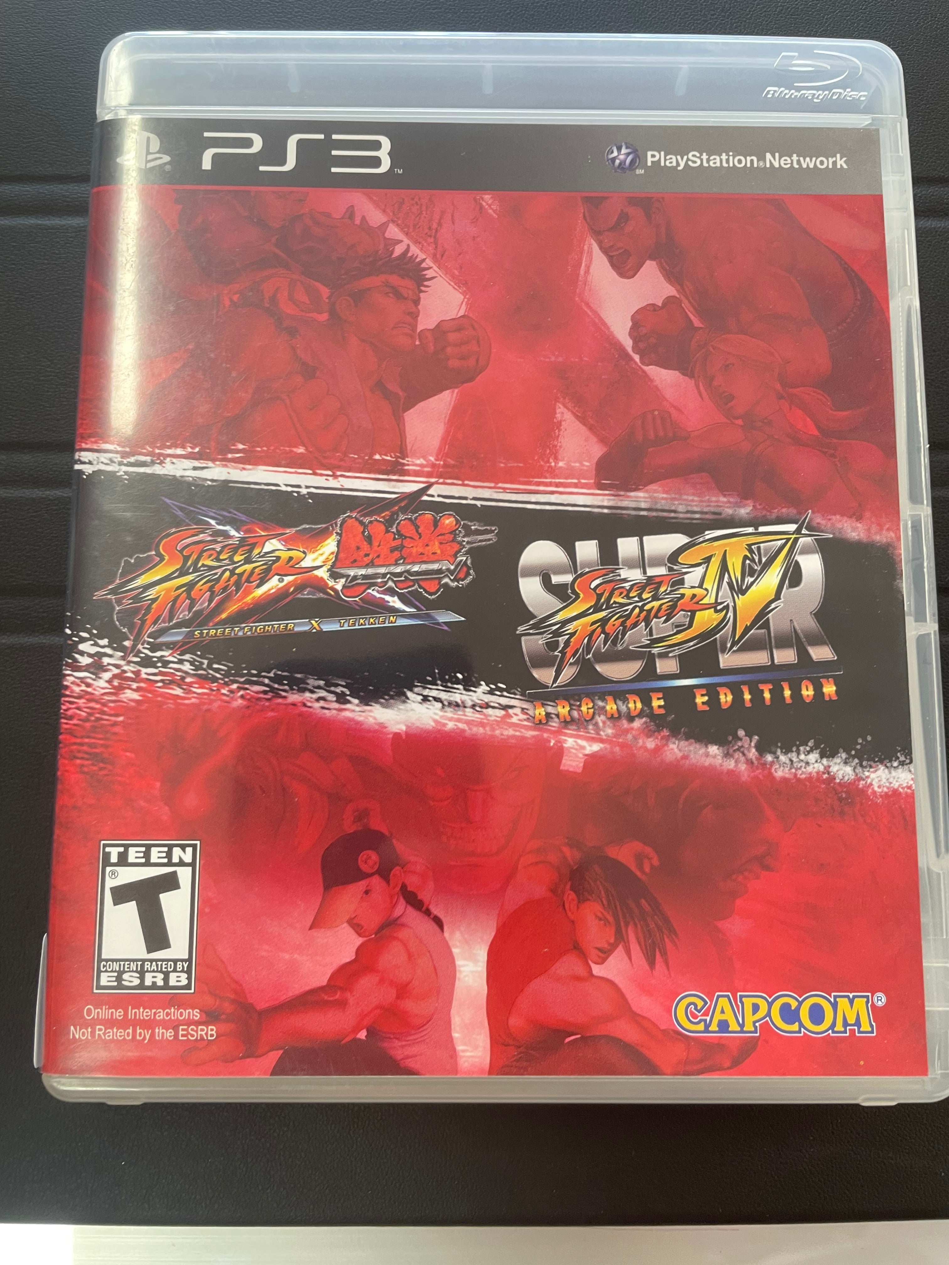 Street Fighter x Tekken/ super street fighter iv arcade edition