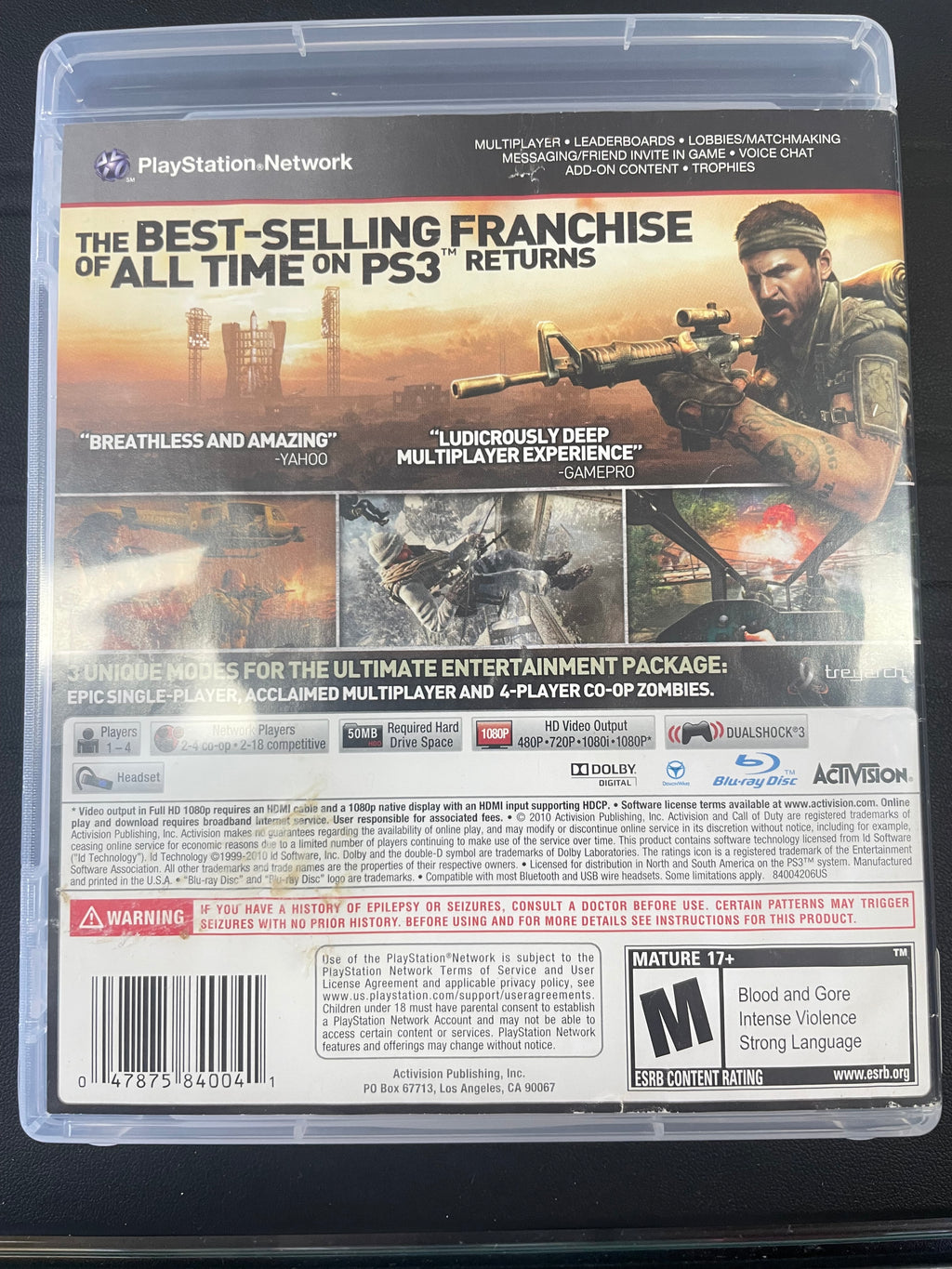 Call Of Duty Black Ops