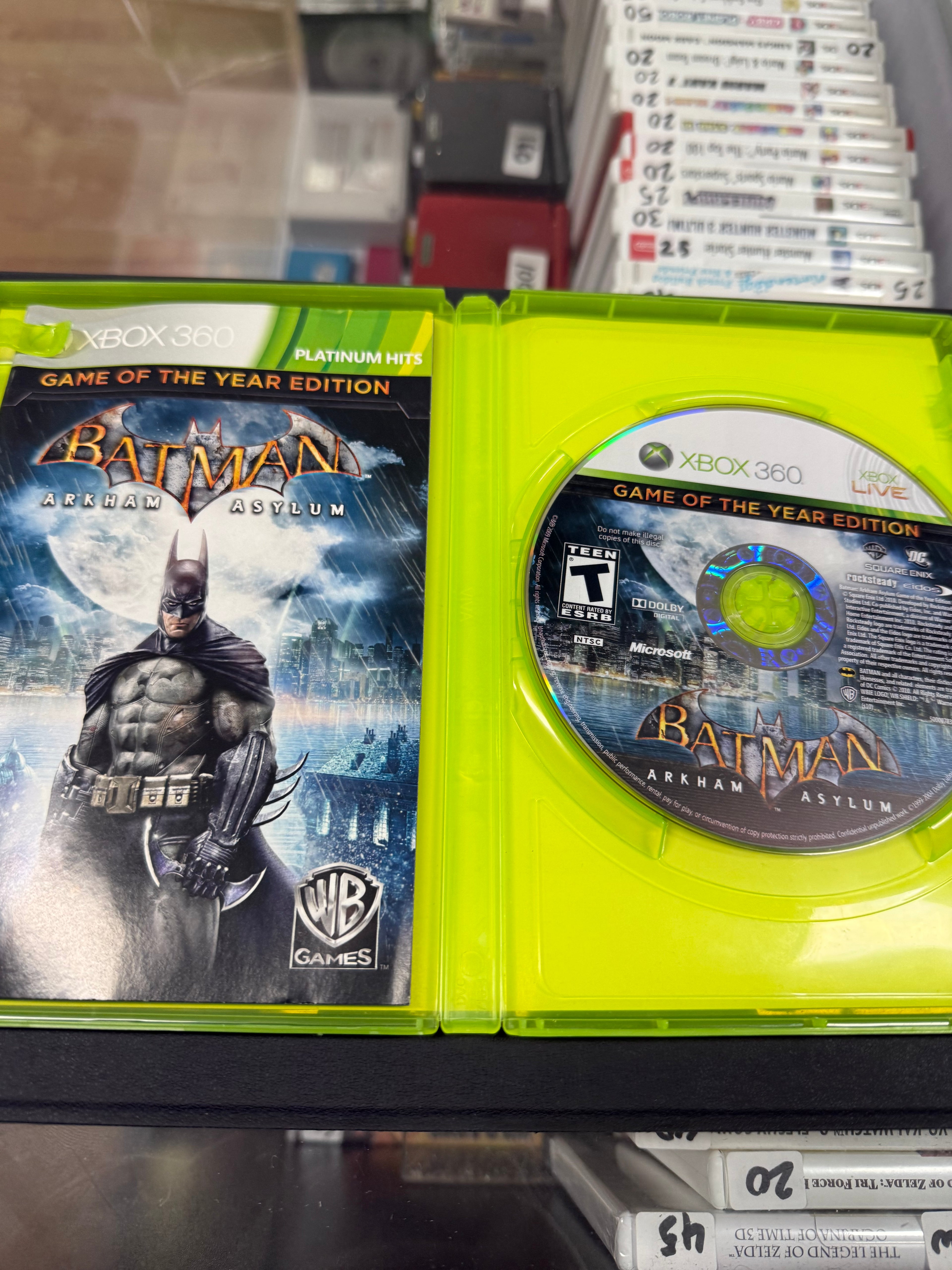 Batman: Arkham Asylum [Game Of The Year Edition Platinum Hits]