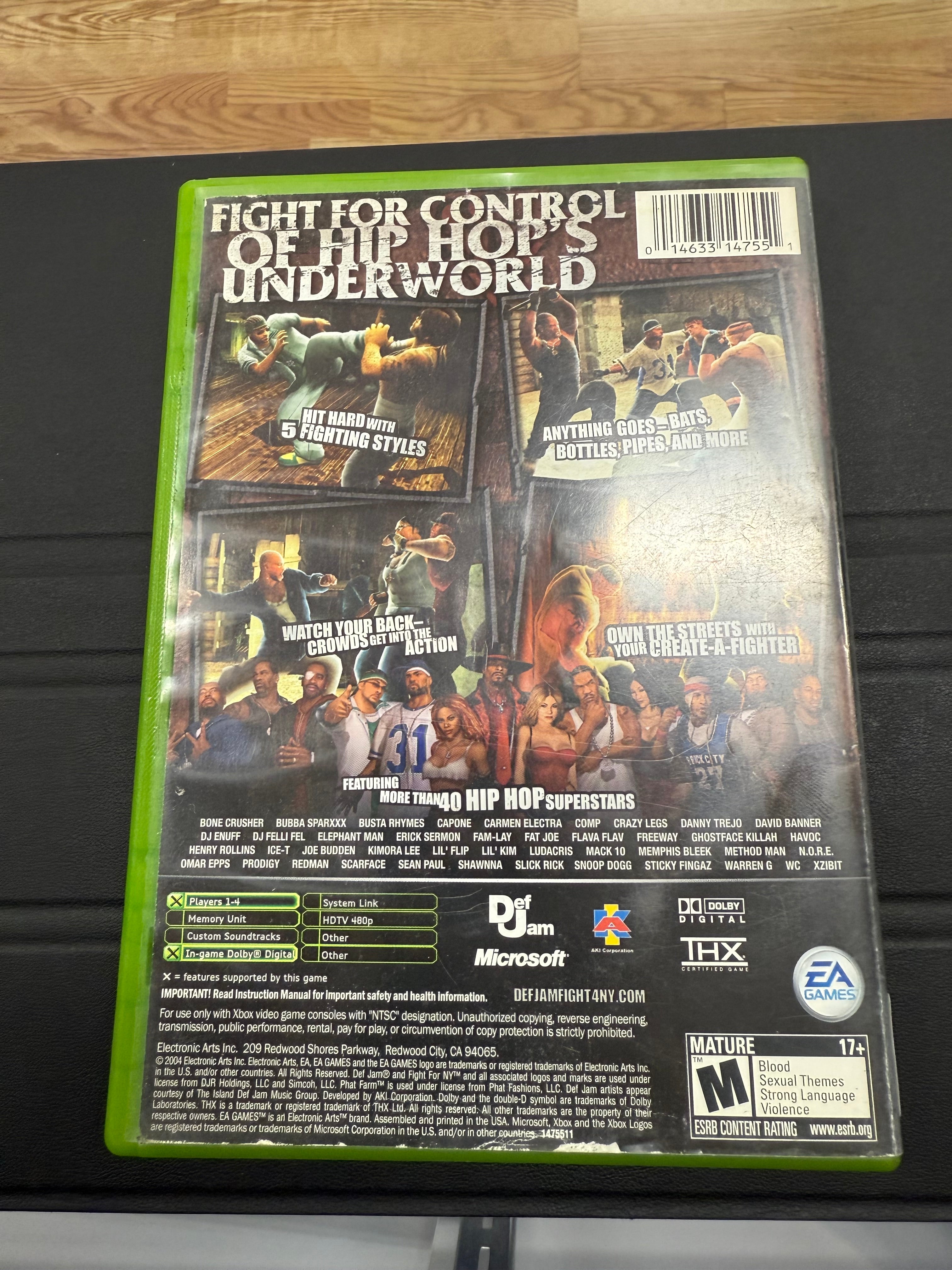 Def Jam Fight for NY