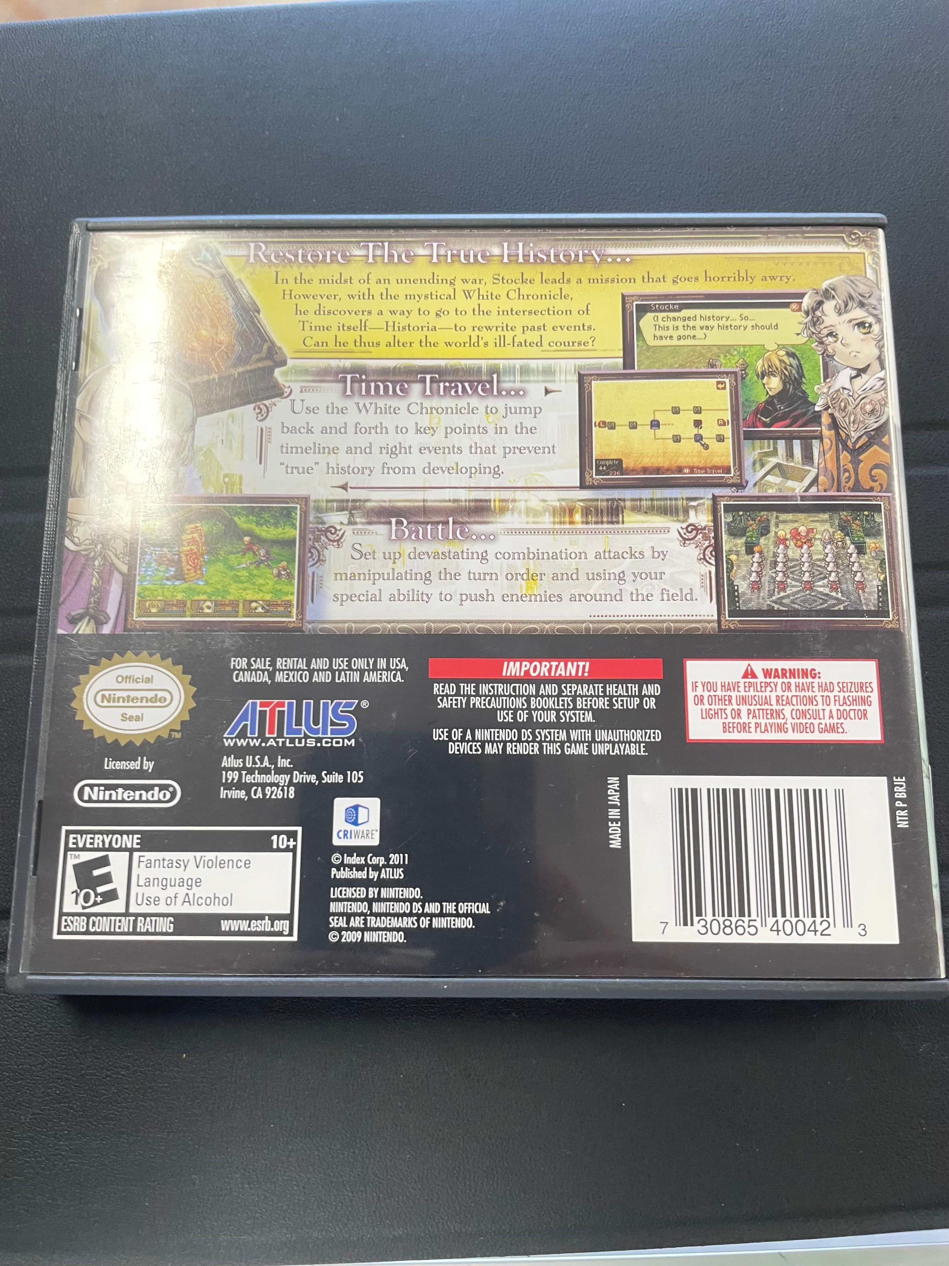 Radiant Historia