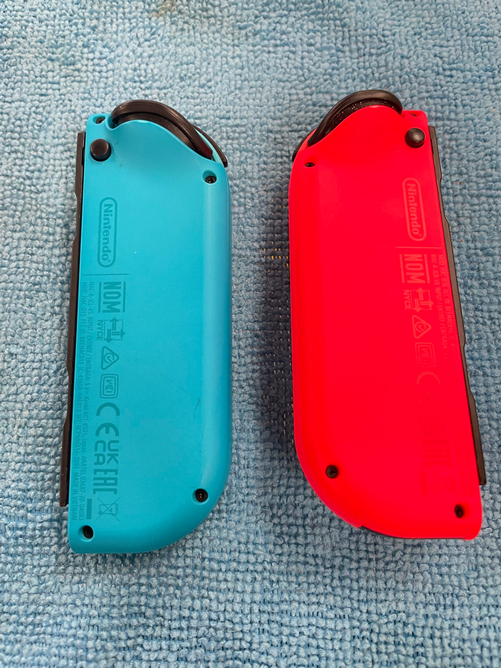 Nintendo switch Oled Neon Red And Neon Blue